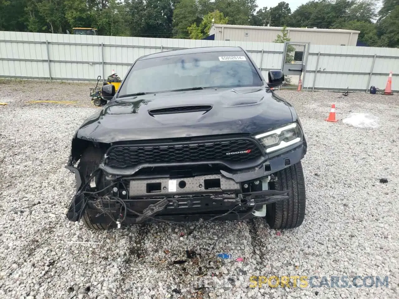 5 fotografías del automóvil dañado 1C4SDHCT4NC190098 DODGE DURANGO 2022