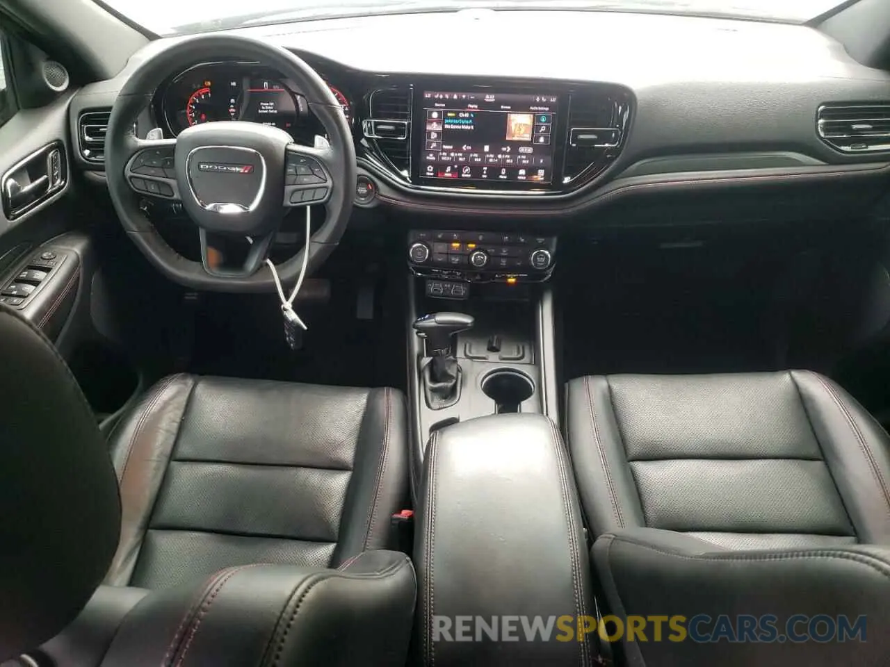 8 fotografías del automóvil dañado 1C4SDHCT4NC190098 DODGE DURANGO 2022