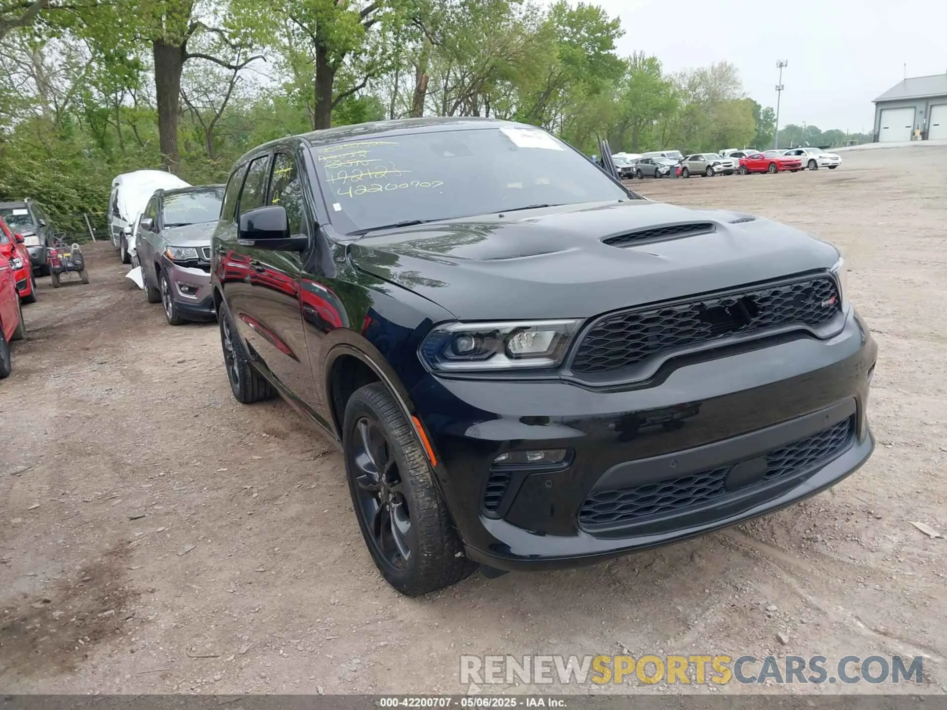 1 fotografías del automóvil dañado 1C4SDHCT9NC192123 DODGE DURANGO 2022