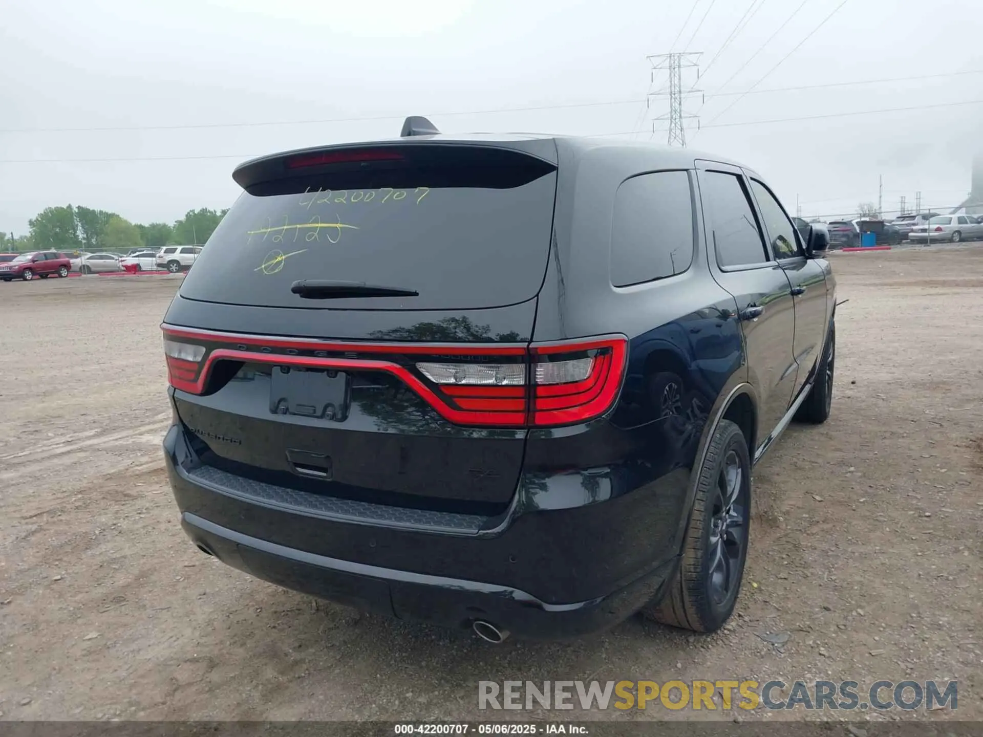 4 fotografías del automóvil dañado 1C4SDHCT9NC192123 DODGE DURANGO 2022