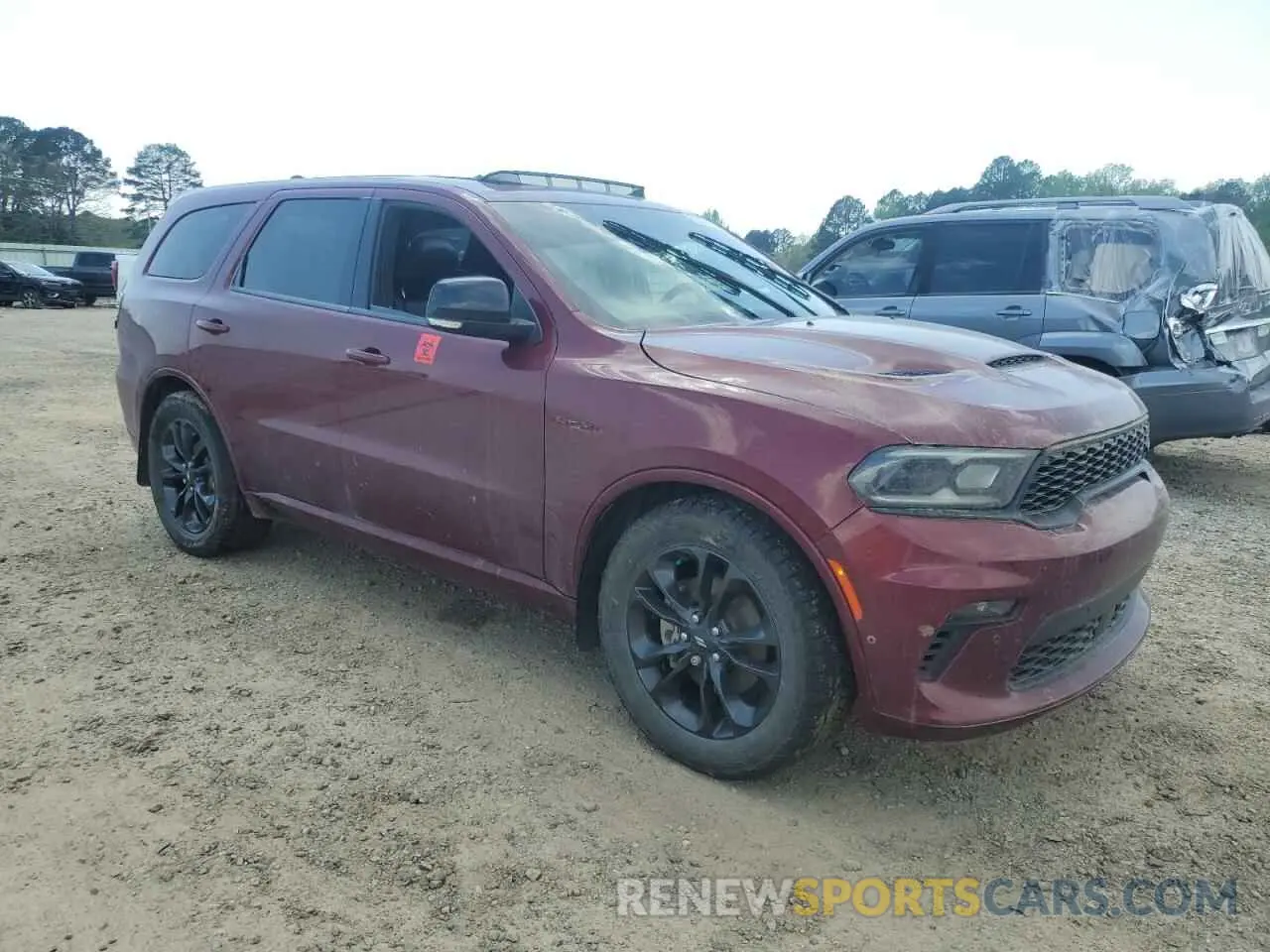 4 fotografías del automóvil dañado 1C4SDHCT9NC203590 DODGE DURANGO 2022