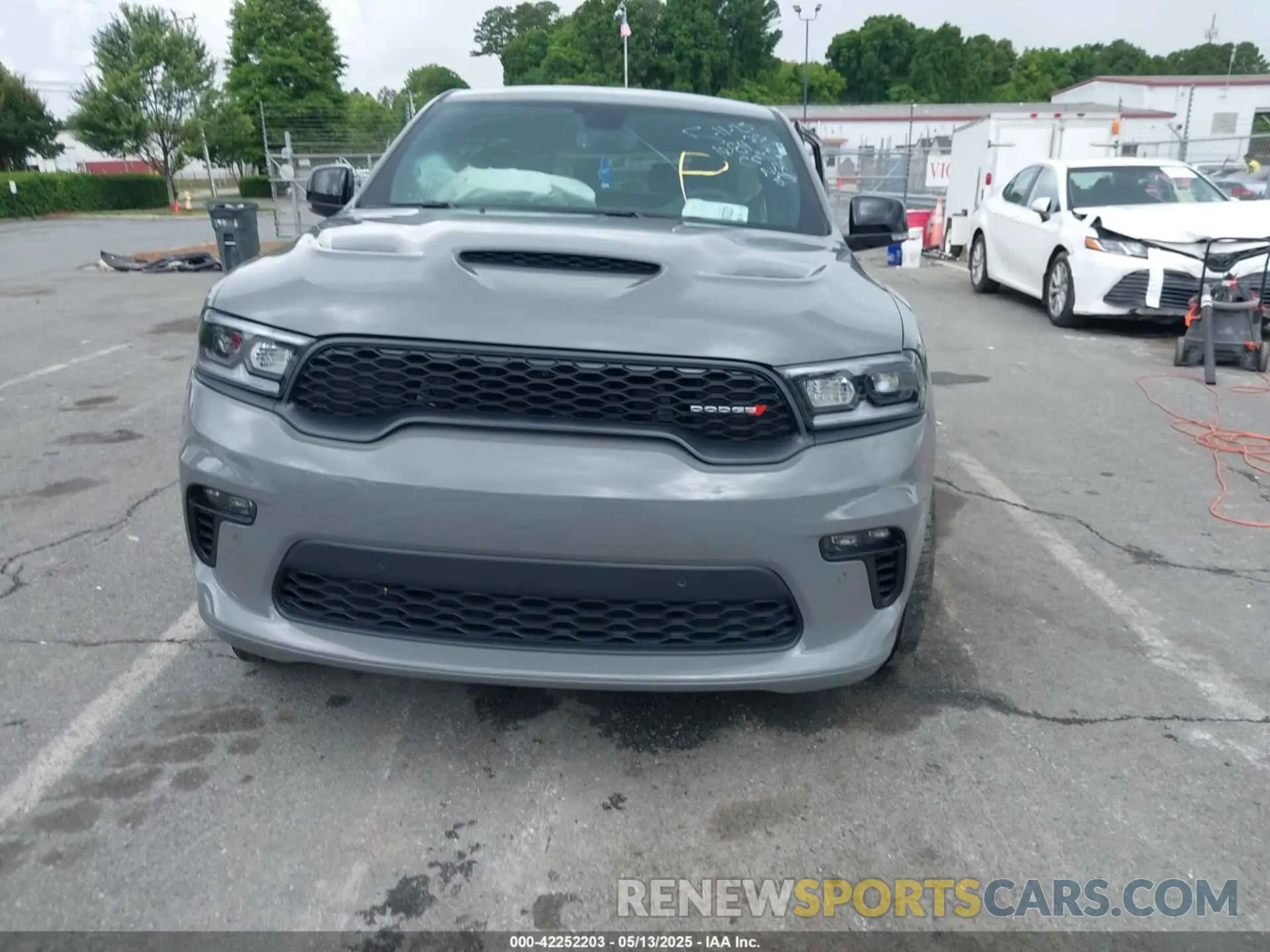 11 fotografías del automóvil dañado 1C4SDJCT0NC108438 DODGE DURANGO 2022