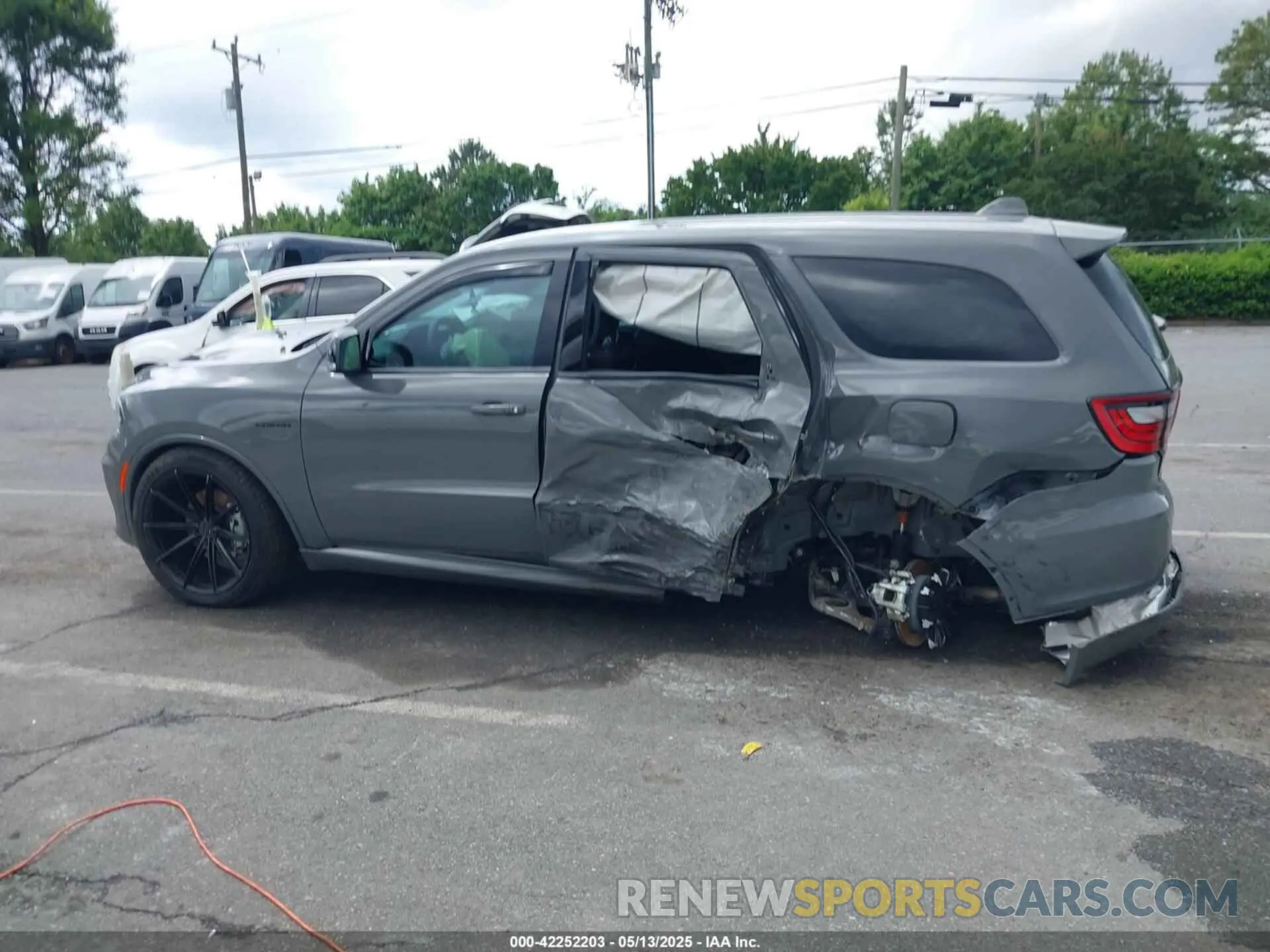 13 fotografías del automóvil dañado 1C4SDJCT0NC108438 DODGE DURANGO 2022