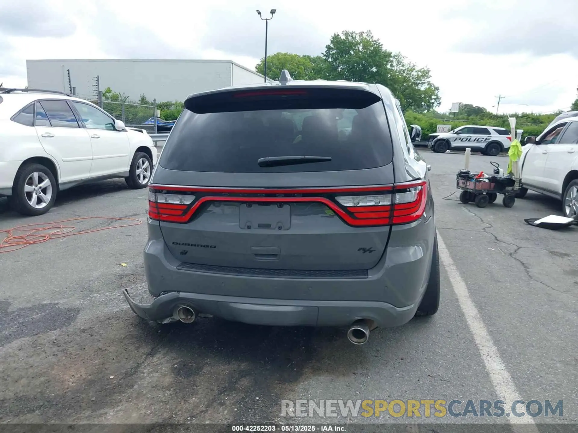 15 fotografías del automóvil dañado 1C4SDJCT0NC108438 DODGE DURANGO 2022