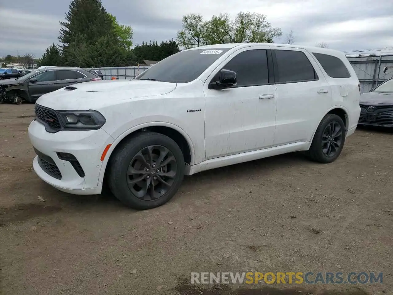 1 fotografías del automóvil dañado 1C4SDJCT0NC213268 DODGE DURANGO 2022