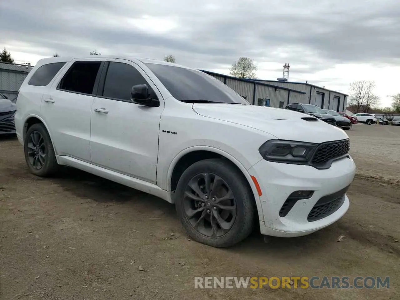 4 fotografías del automóvil dañado 1C4SDJCT0NC213268 DODGE DURANGO 2022