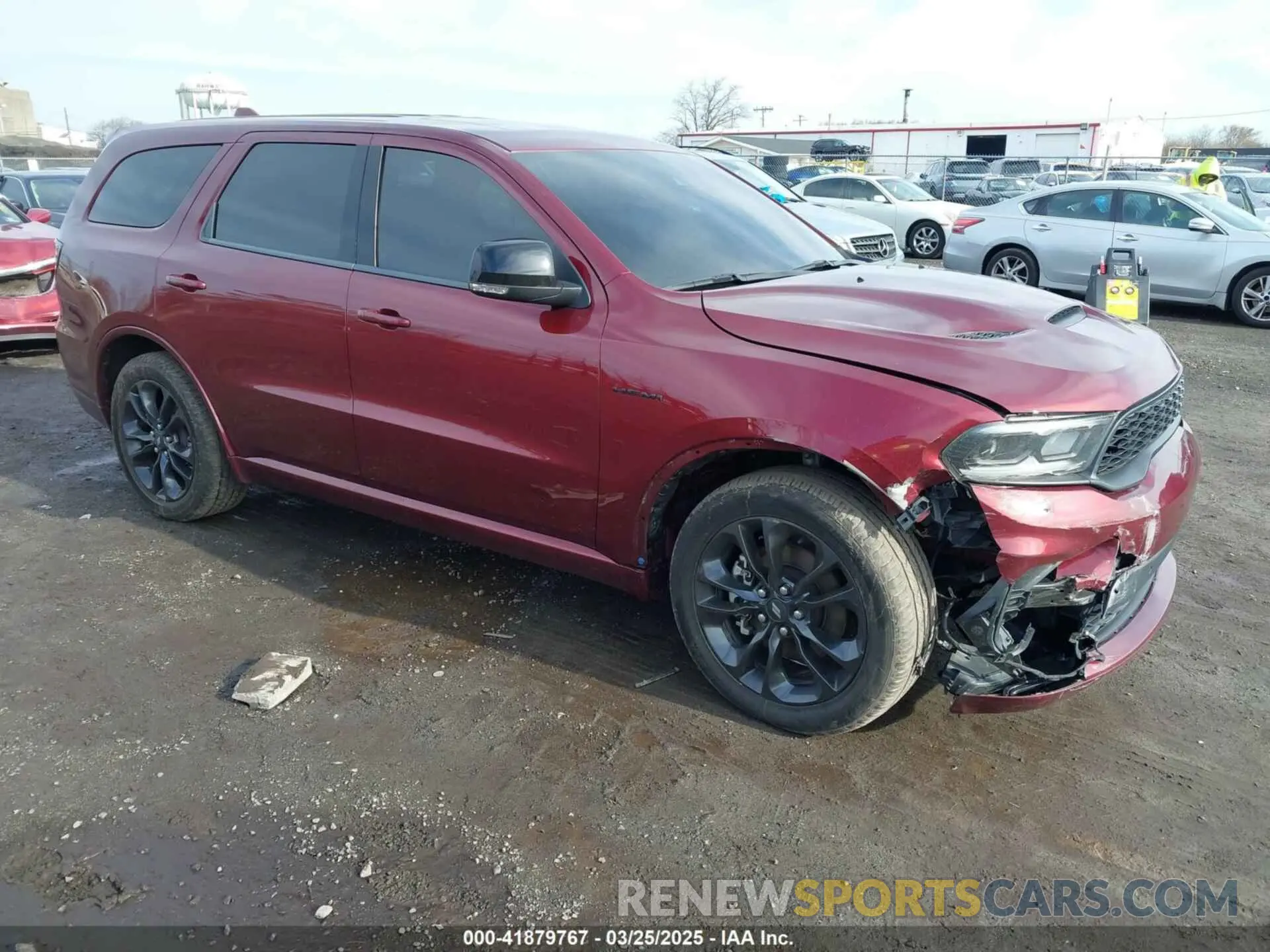 1 fotografías del automóvil dañado 1C4SDJCT0NC222570 DODGE DURANGO 2022