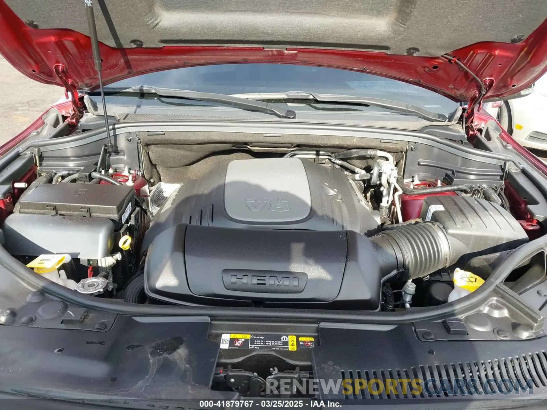 10 fotografías del automóvil dañado 1C4SDJCT0NC222570 DODGE DURANGO 2022