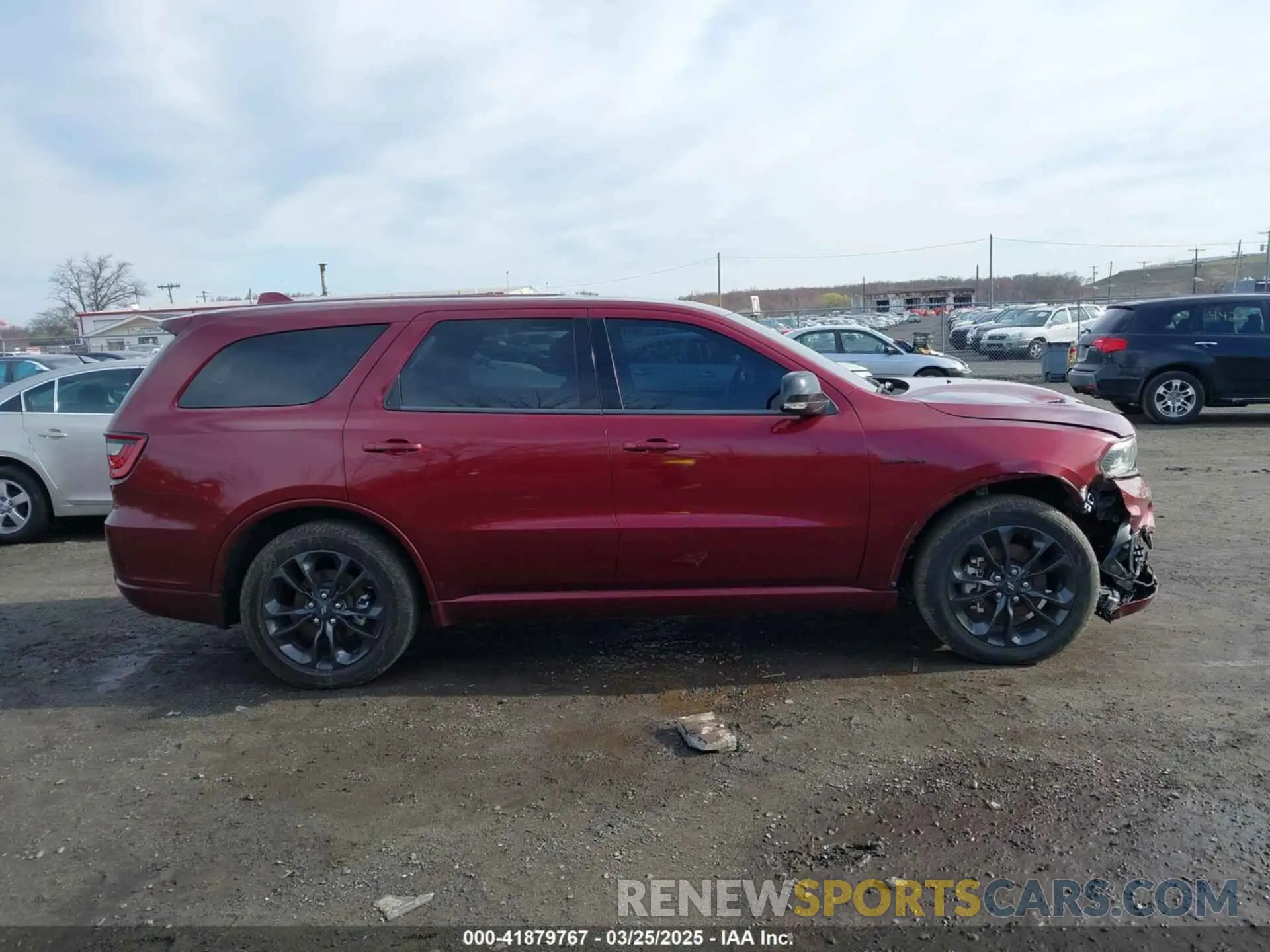 12 fotografías del automóvil dañado 1C4SDJCT0NC222570 DODGE DURANGO 2022