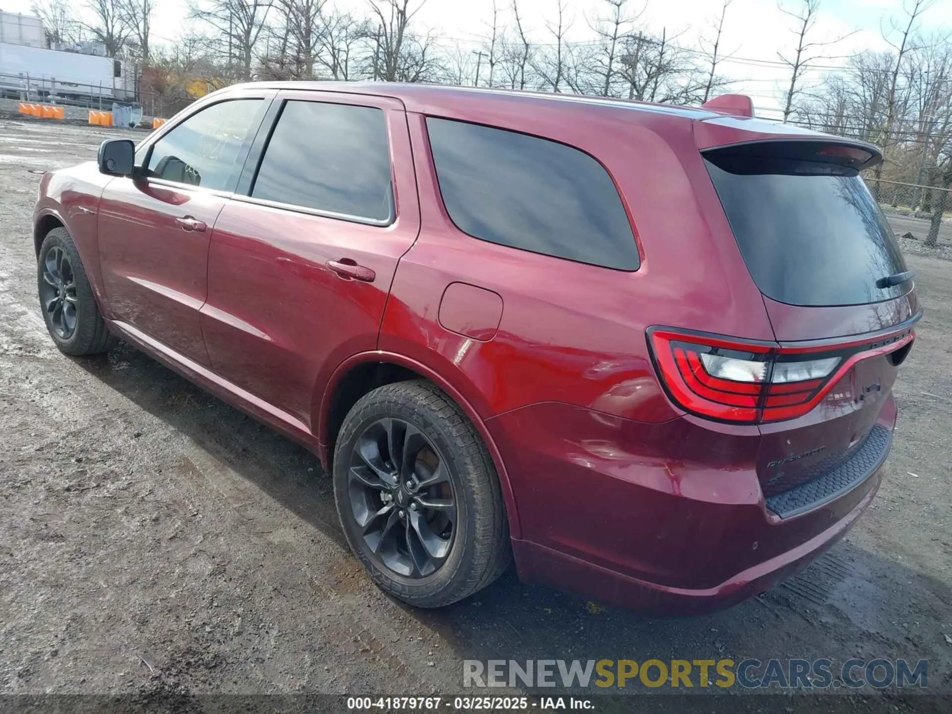 3 fotografías del automóvil dañado 1C4SDJCT0NC222570 DODGE DURANGO 2022