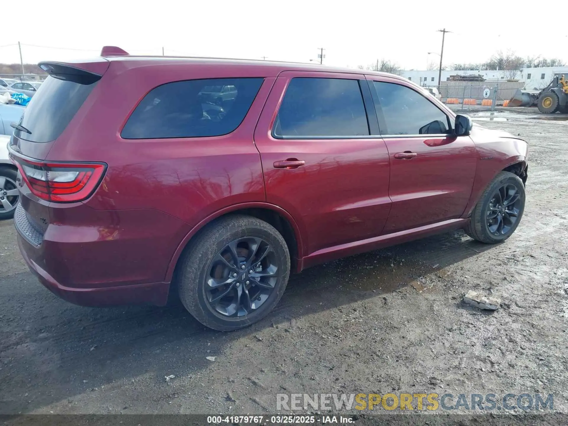 4 fotografías del automóvil dañado 1C4SDJCT0NC222570 DODGE DURANGO 2022