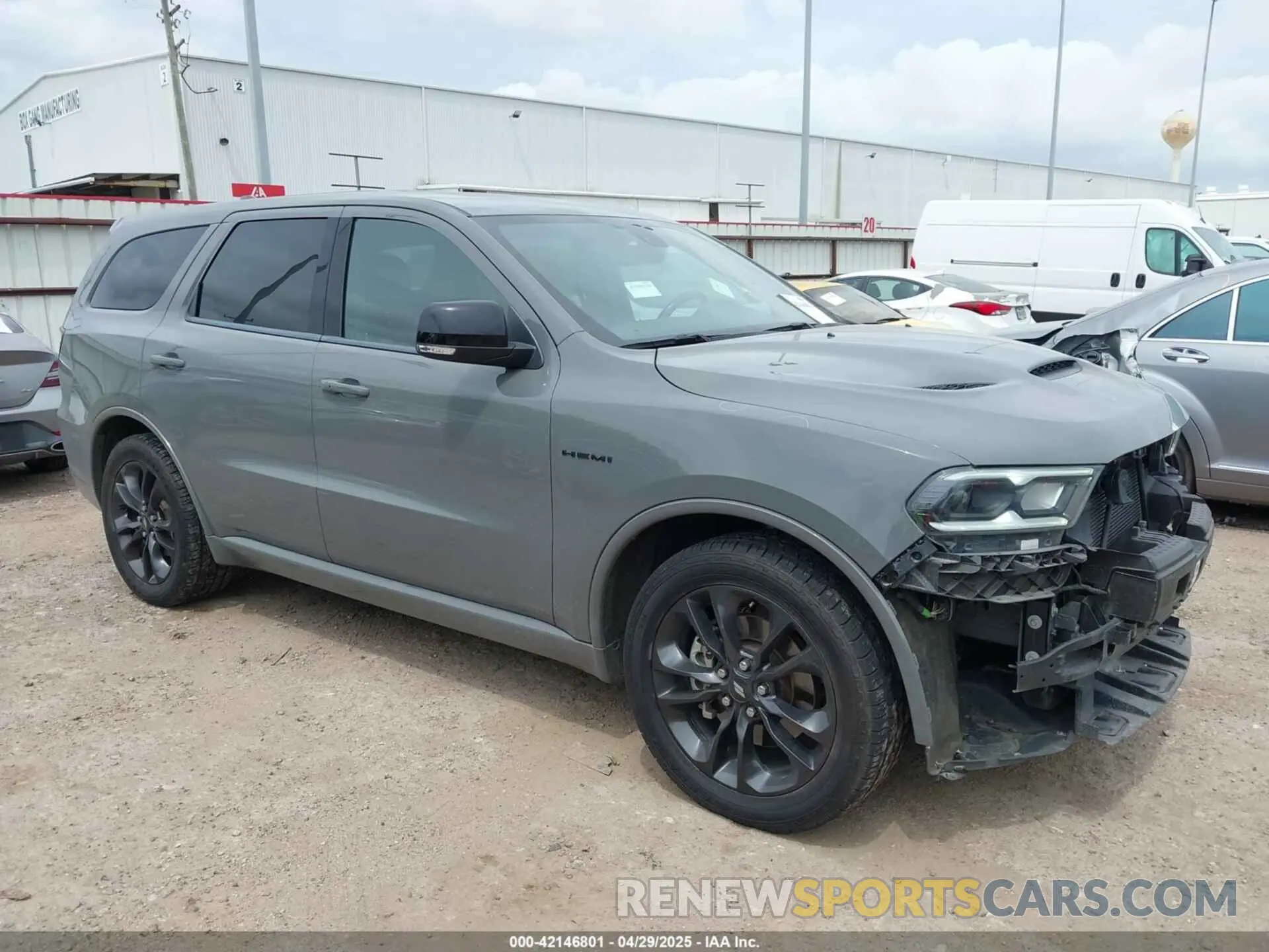 1 fotografías del automóvil dañado 1C4SDJCT1NC221105 DODGE DURANGO 2022