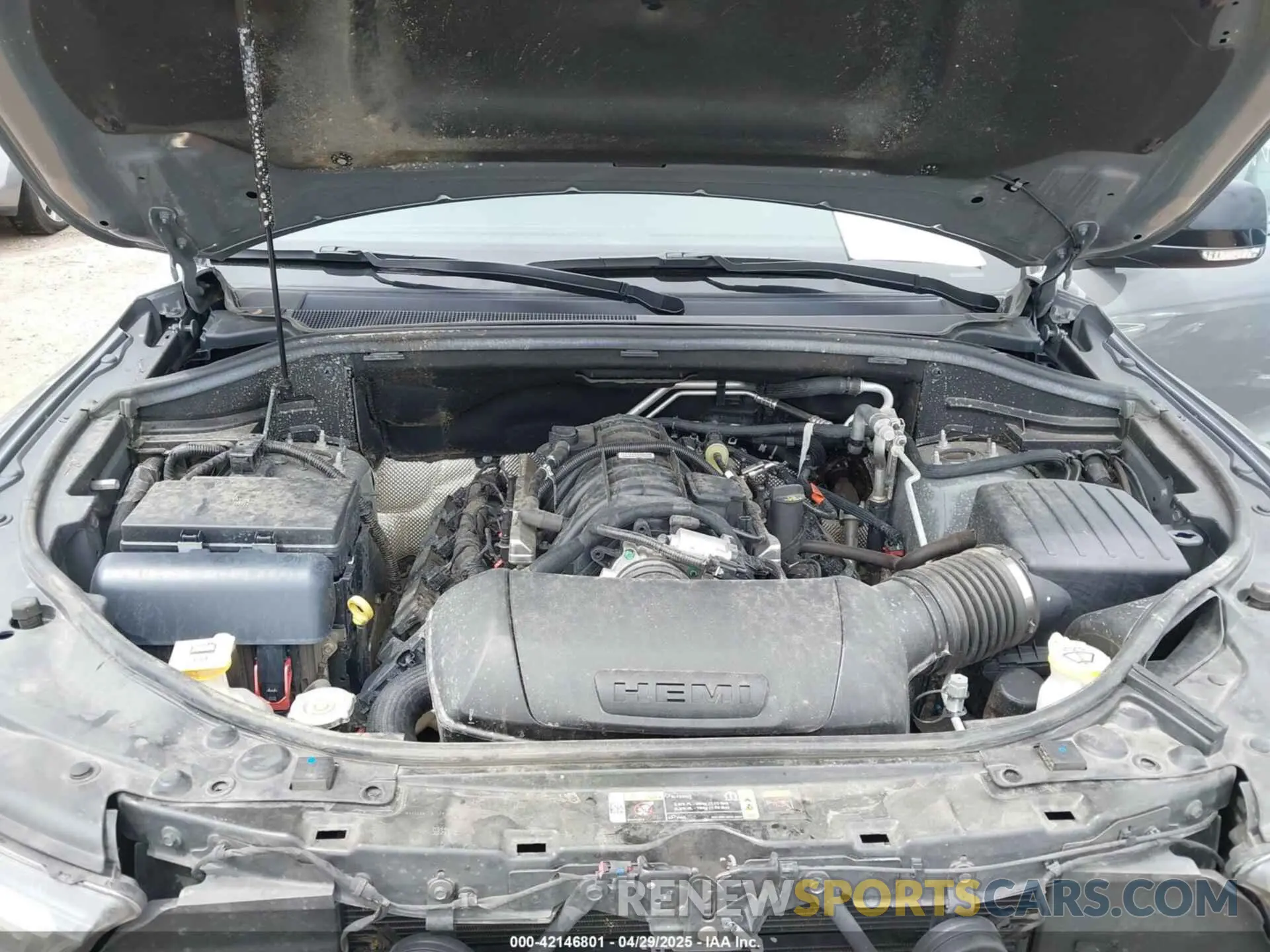 10 fotografías del automóvil dañado 1C4SDJCT1NC221105 DODGE DURANGO 2022