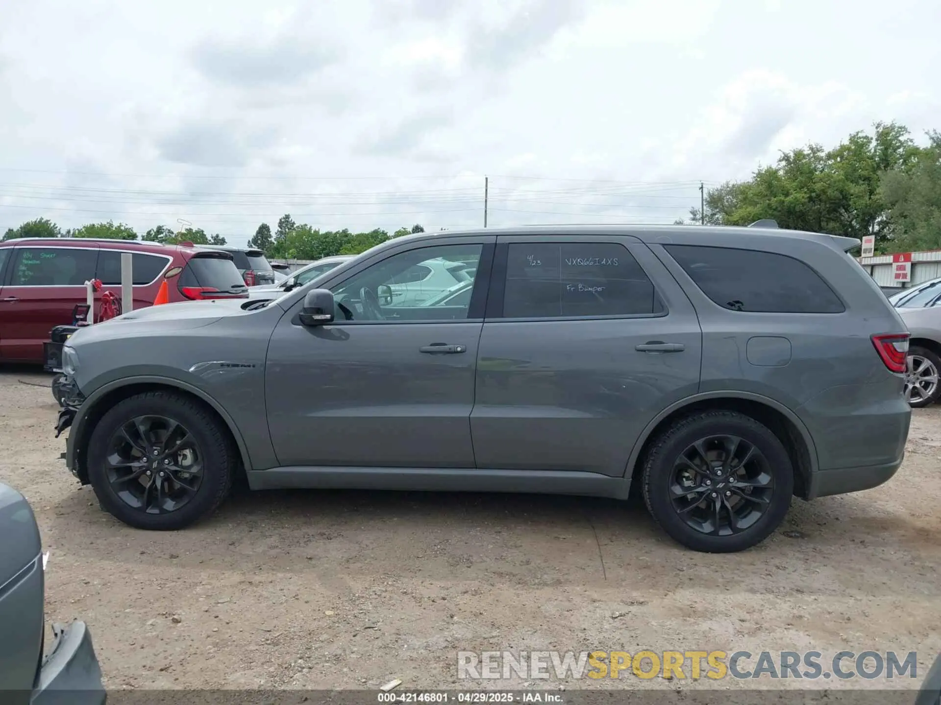 15 fotografías del automóvil dañado 1C4SDJCT1NC221105 DODGE DURANGO 2022