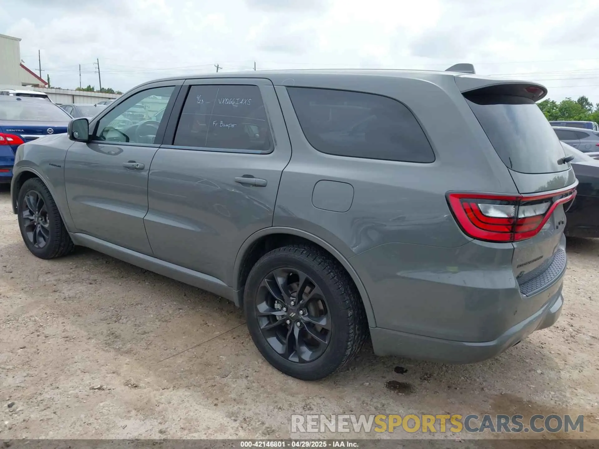 3 fotografías del automóvil dañado 1C4SDJCT1NC221105 DODGE DURANGO 2022