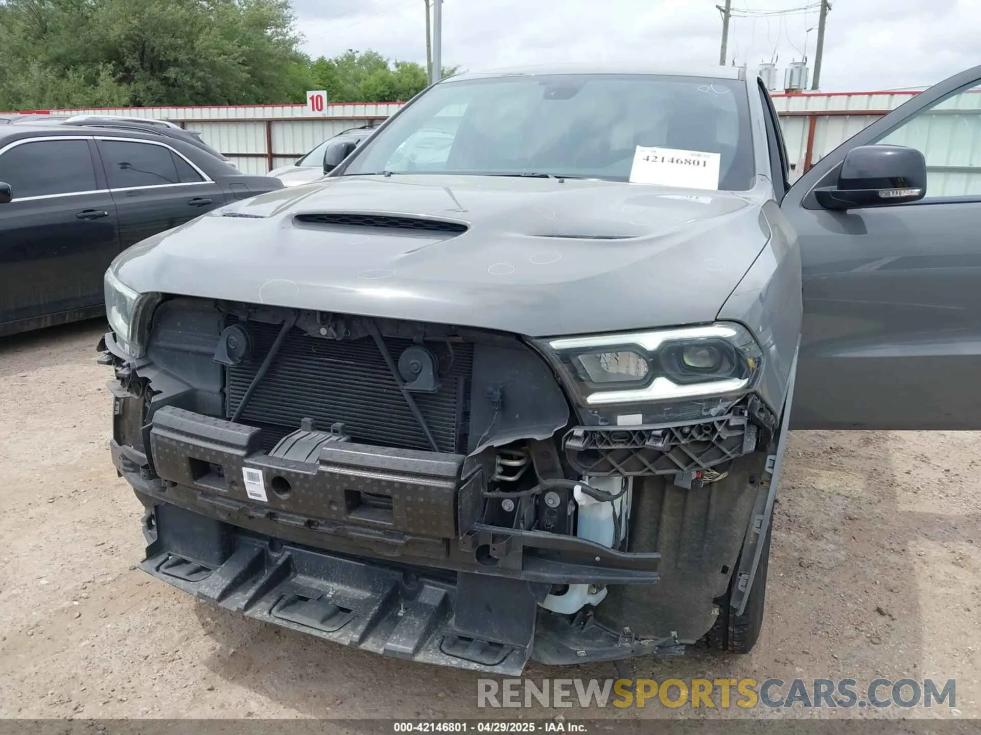 6 fotografías del automóvil dañado 1C4SDJCT1NC221105 DODGE DURANGO 2022