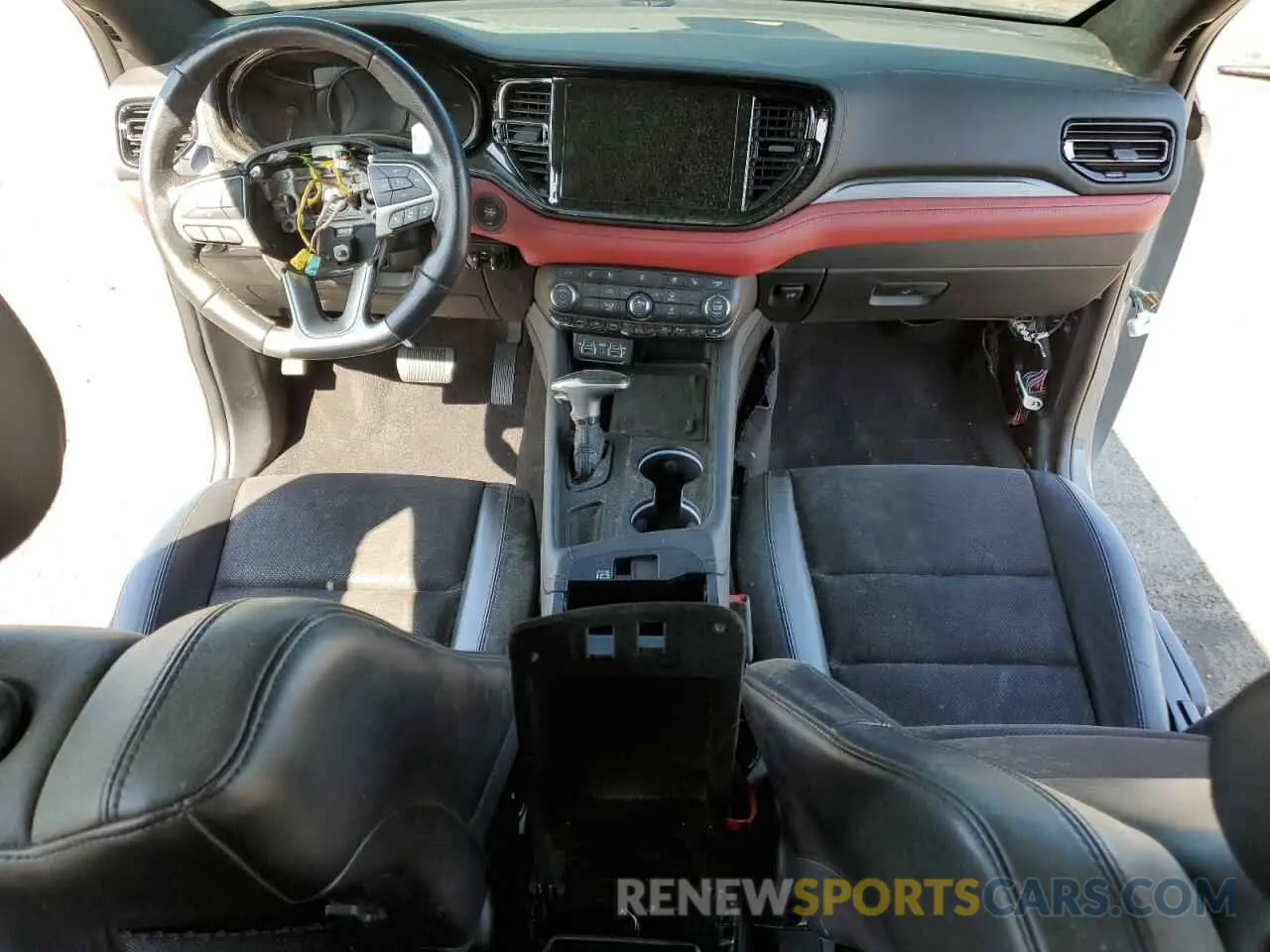 8 fotografías del automóvil dañado 1C4SDJCT2NC189264 DODGE DURANGO 2022