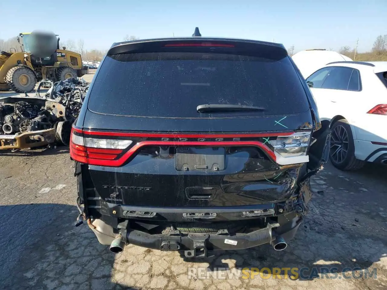 6 fotografías del automóvil dañado 1C4SDJCT2NC191208 DODGE DURANGO 2022