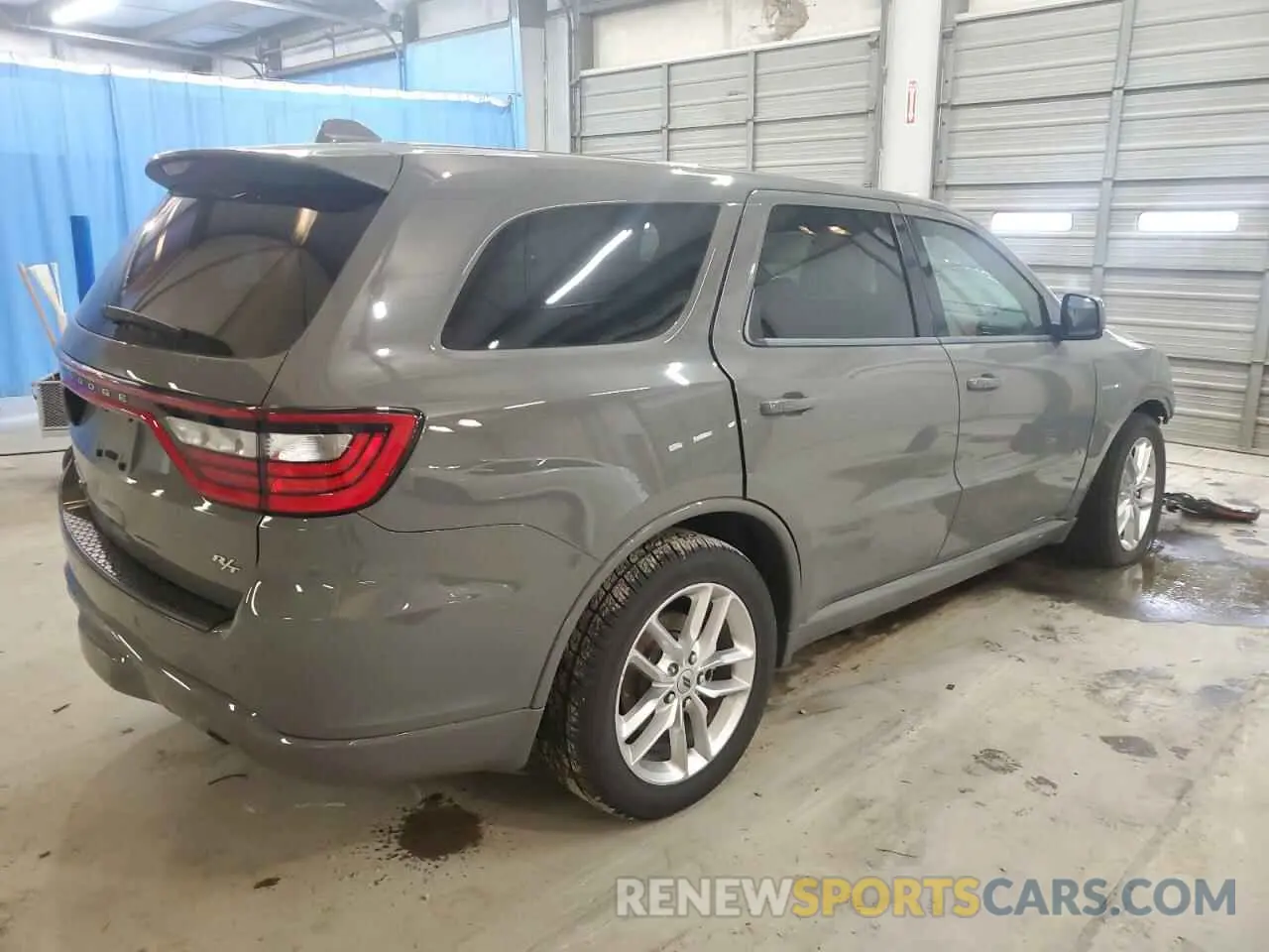 3 fotografías del automóvil dañado 1C4SDJCT2NC222568 DODGE DURANGO 2022