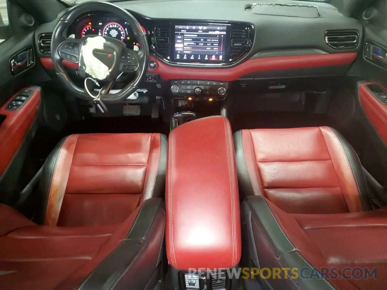 8 fotografías del automóvil dañado 1C4SDJCT2NC222568 DODGE DURANGO 2022