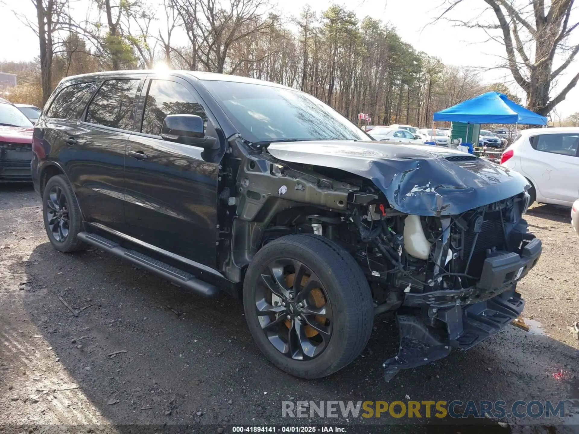 1 fotografías del automóvil dañado 1C4SDJCT2NC222764 DODGE DURANGO 2022