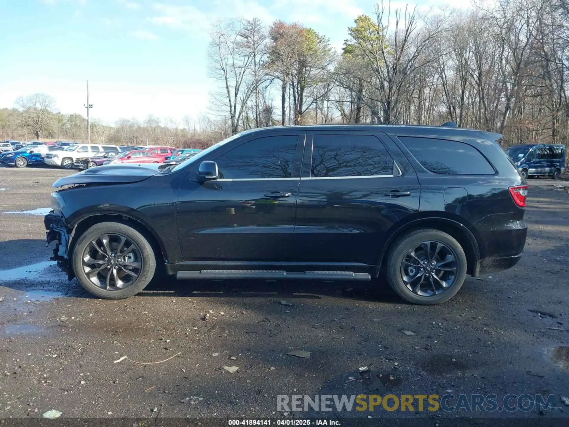 14 fotografías del automóvil dañado 1C4SDJCT2NC222764 DODGE DURANGO 2022