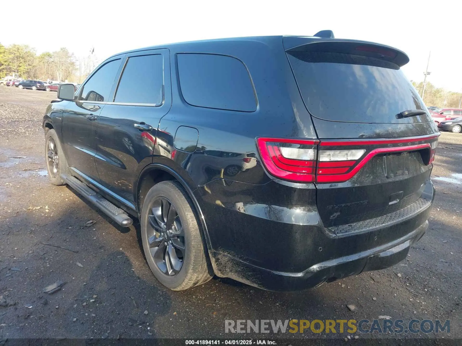 3 fotografías del automóvil dañado 1C4SDJCT2NC222764 DODGE DURANGO 2022