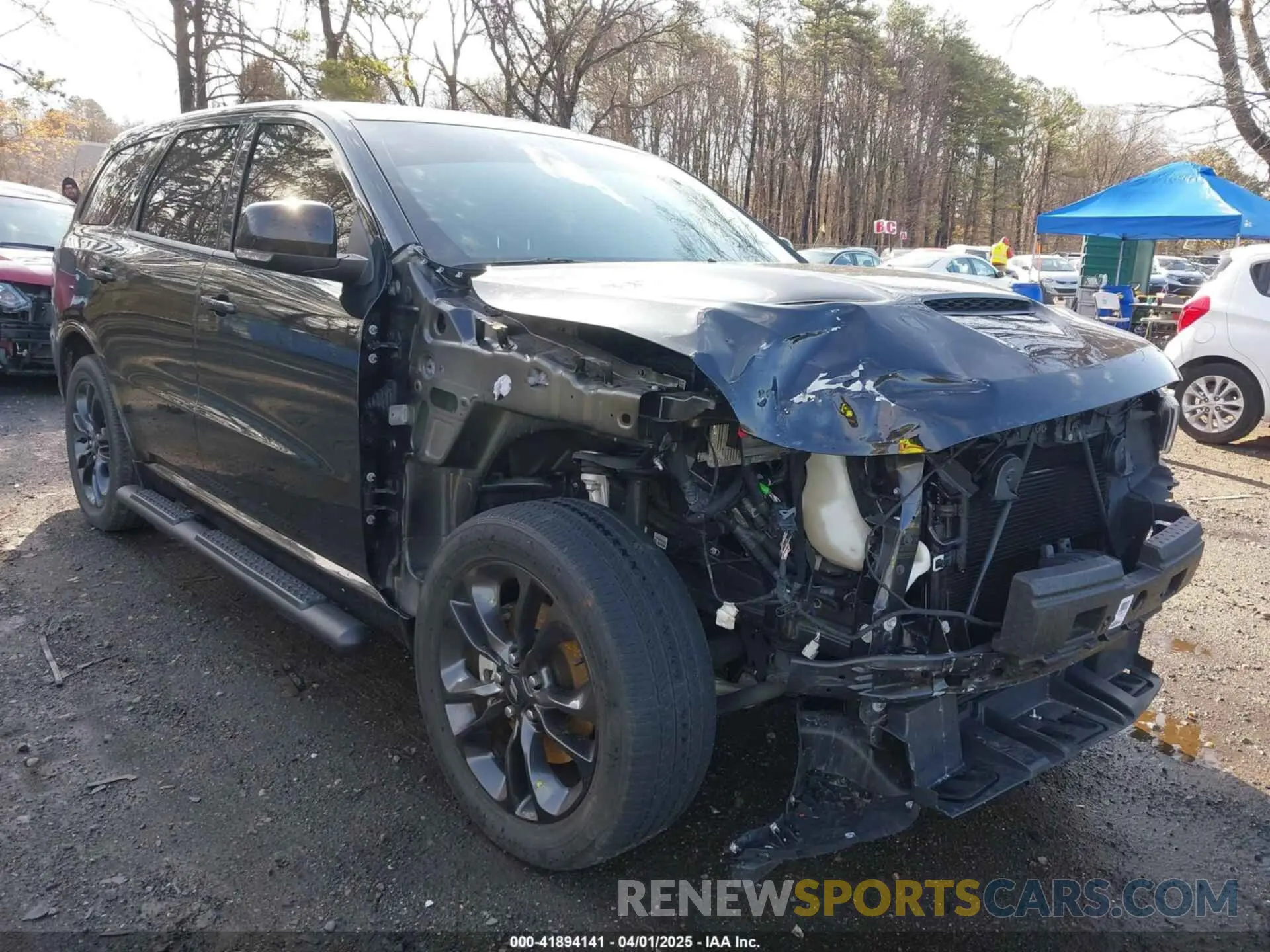 6 fotografías del automóvil dañado 1C4SDJCT2NC222764 DODGE DURANGO 2022