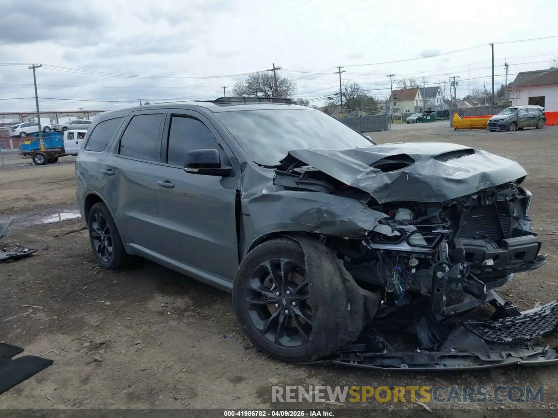 1 fotografías del automóvil dañado 1C4SDJCT2NT207598 DODGE DURANGO 2022