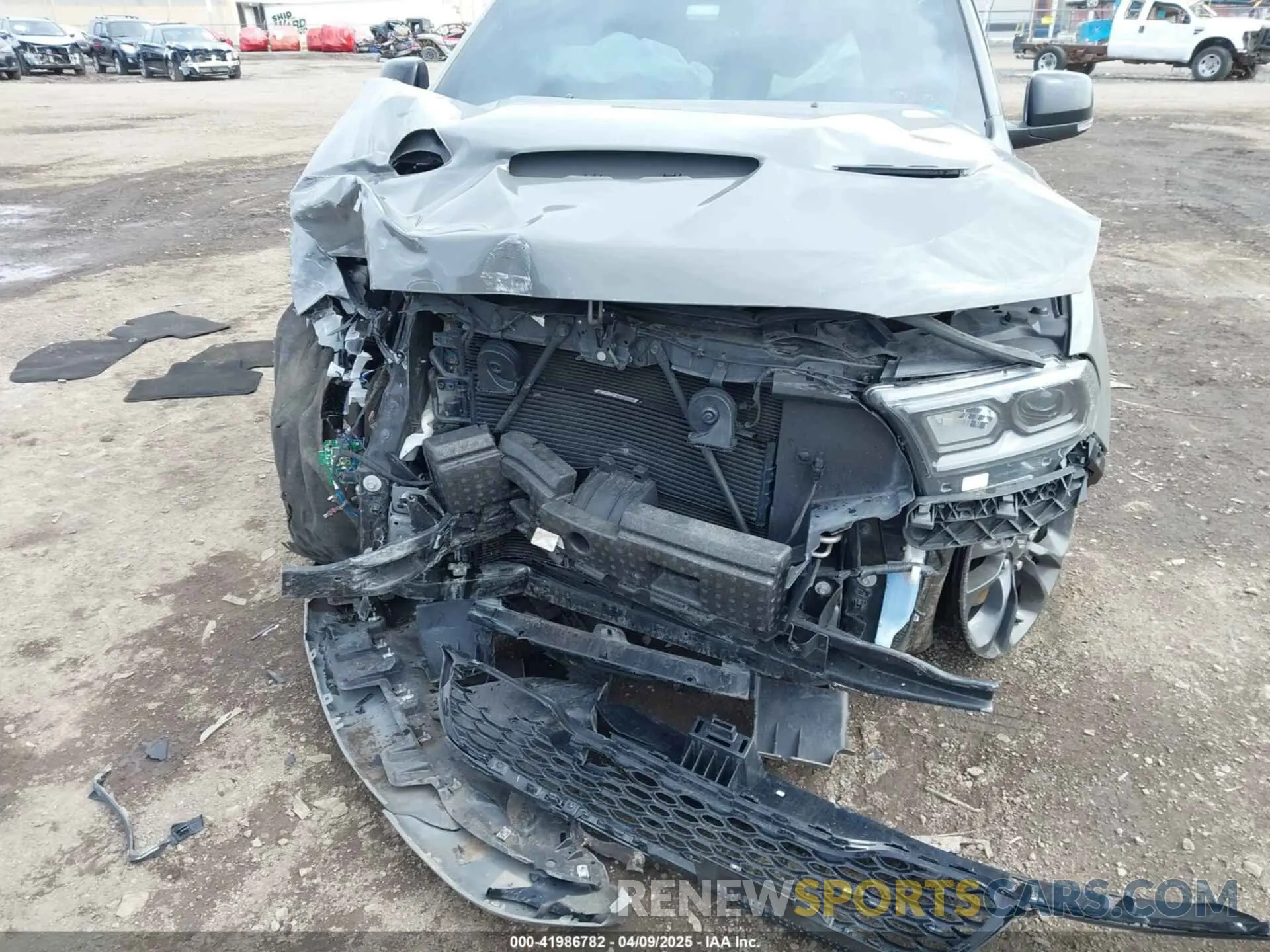 12 fotografías del automóvil dañado 1C4SDJCT2NT207598 DODGE DURANGO 2022