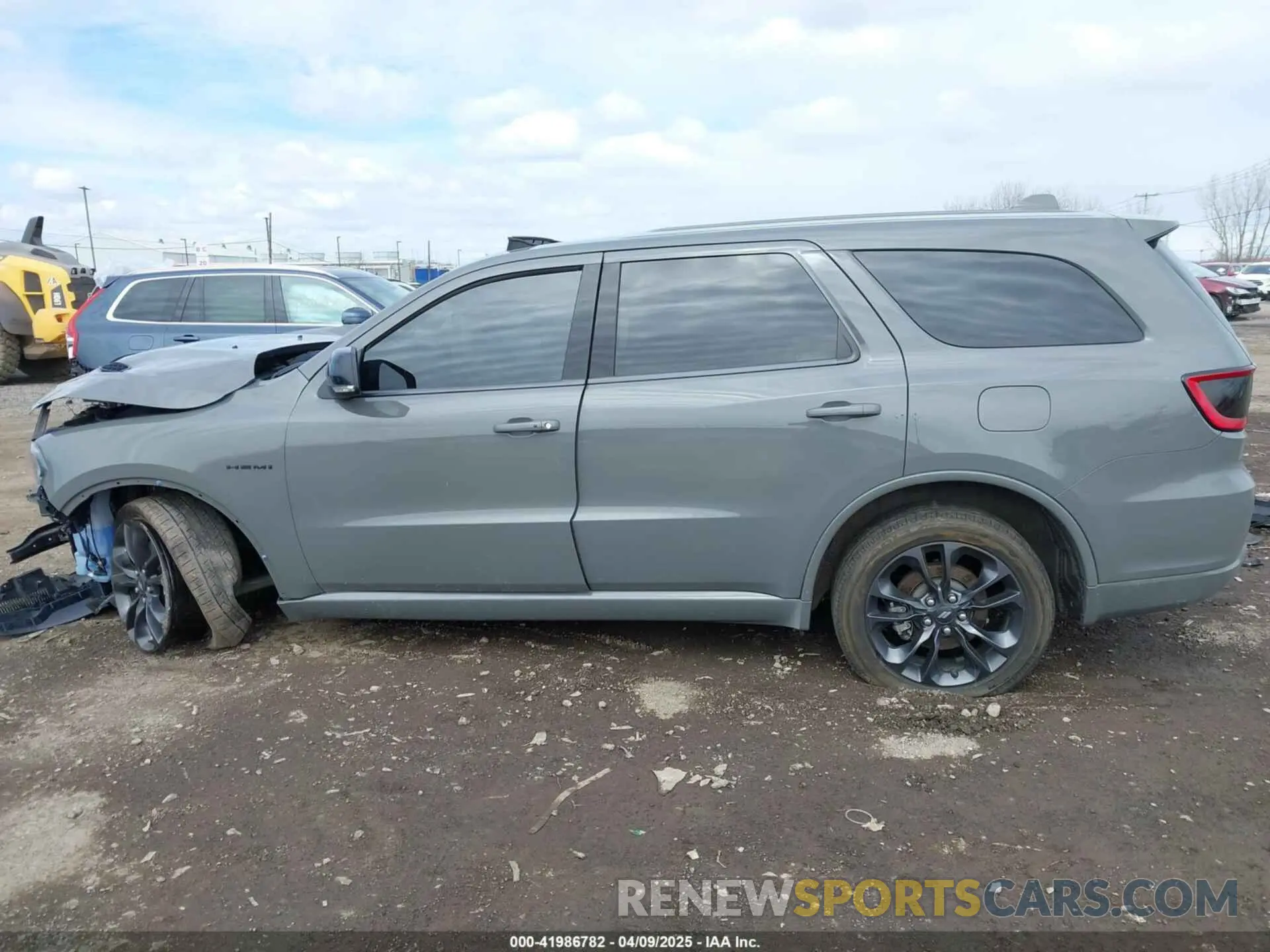 14 fotografías del automóvil dañado 1C4SDJCT2NT207598 DODGE DURANGO 2022