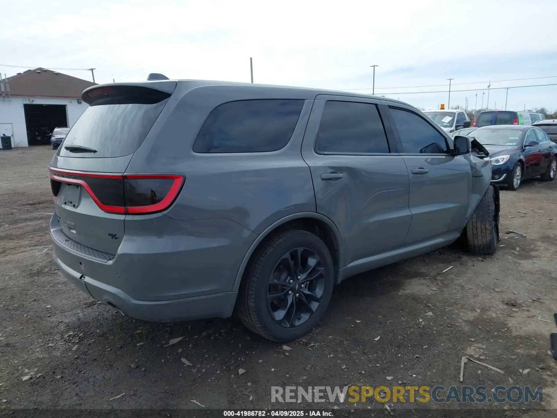 4 fotografías del automóvil dañado 1C4SDJCT2NT207598 DODGE DURANGO 2022