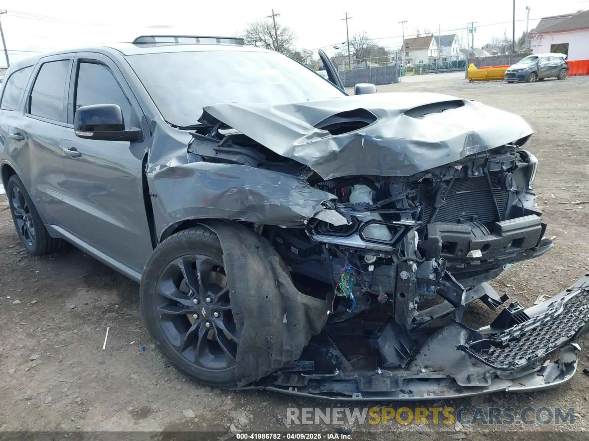 6 fotografías del automóvil dañado 1C4SDJCT2NT207598 DODGE DURANGO 2022
