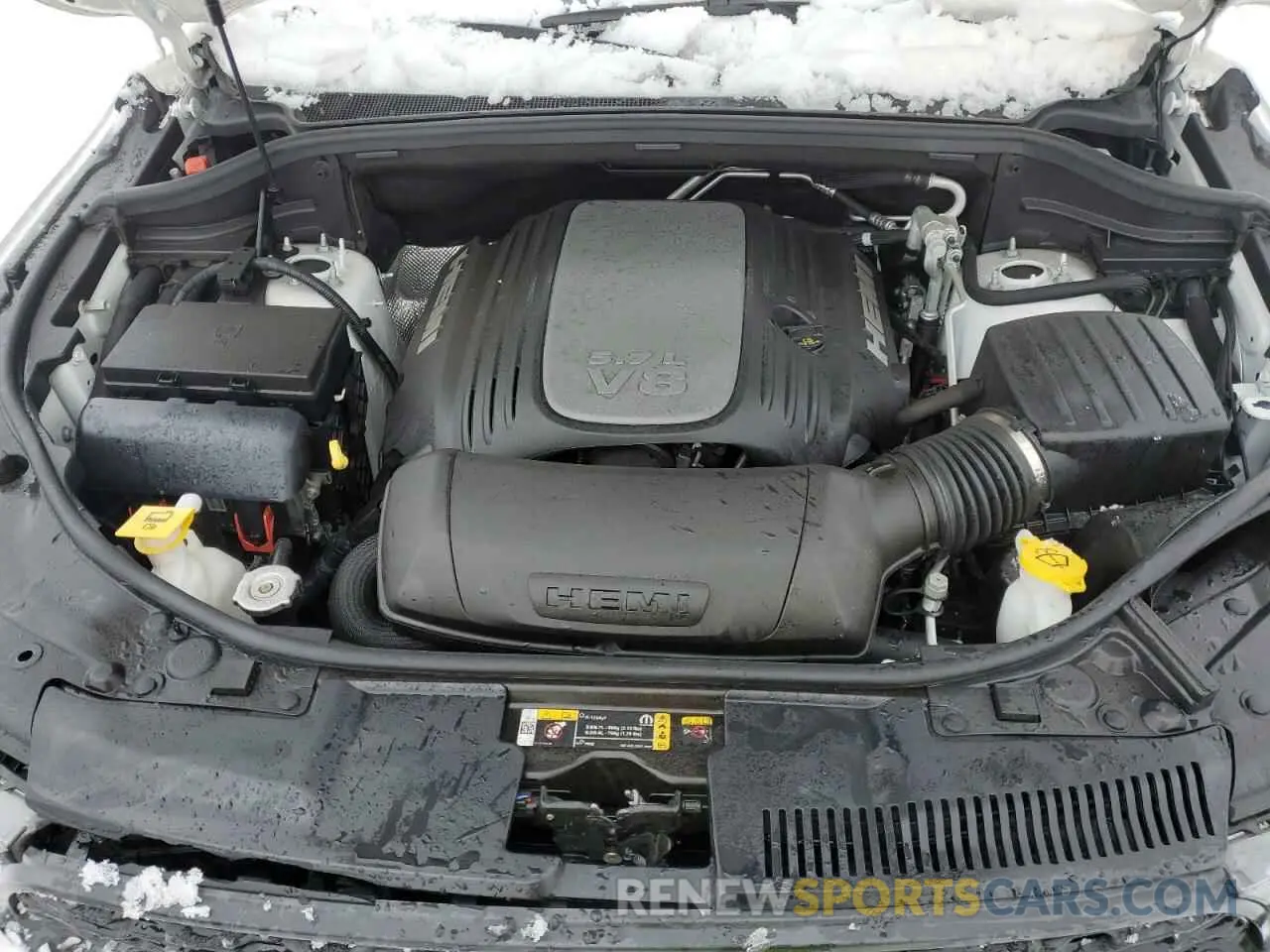 11 fotografías del automóvil dañado 1C4SDJCT3NC209277 DODGE DURANGO 2022