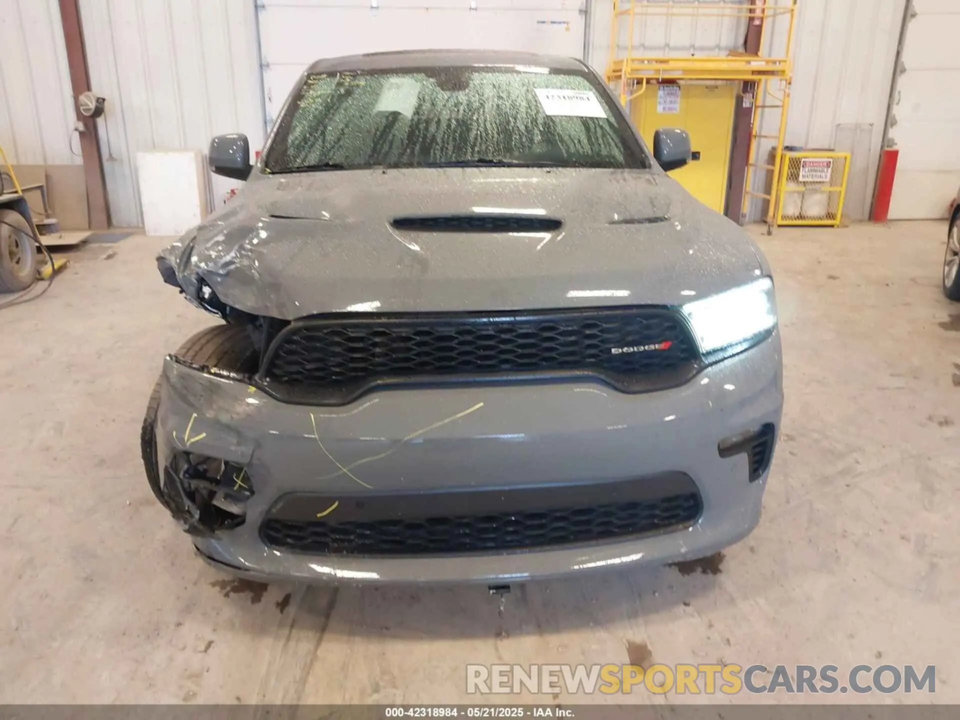 12 fotografías del automóvil dañado 1C4SDJCT7NC105441 DODGE DURANGO 2022