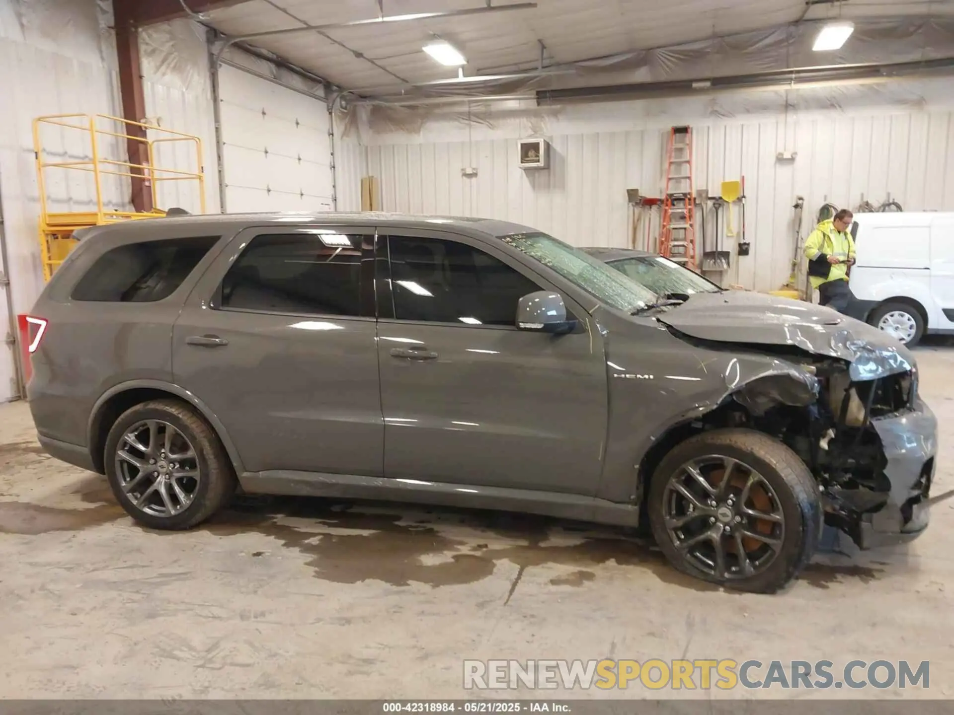 13 fotografías del automóvil dañado 1C4SDJCT7NC105441 DODGE DURANGO 2022