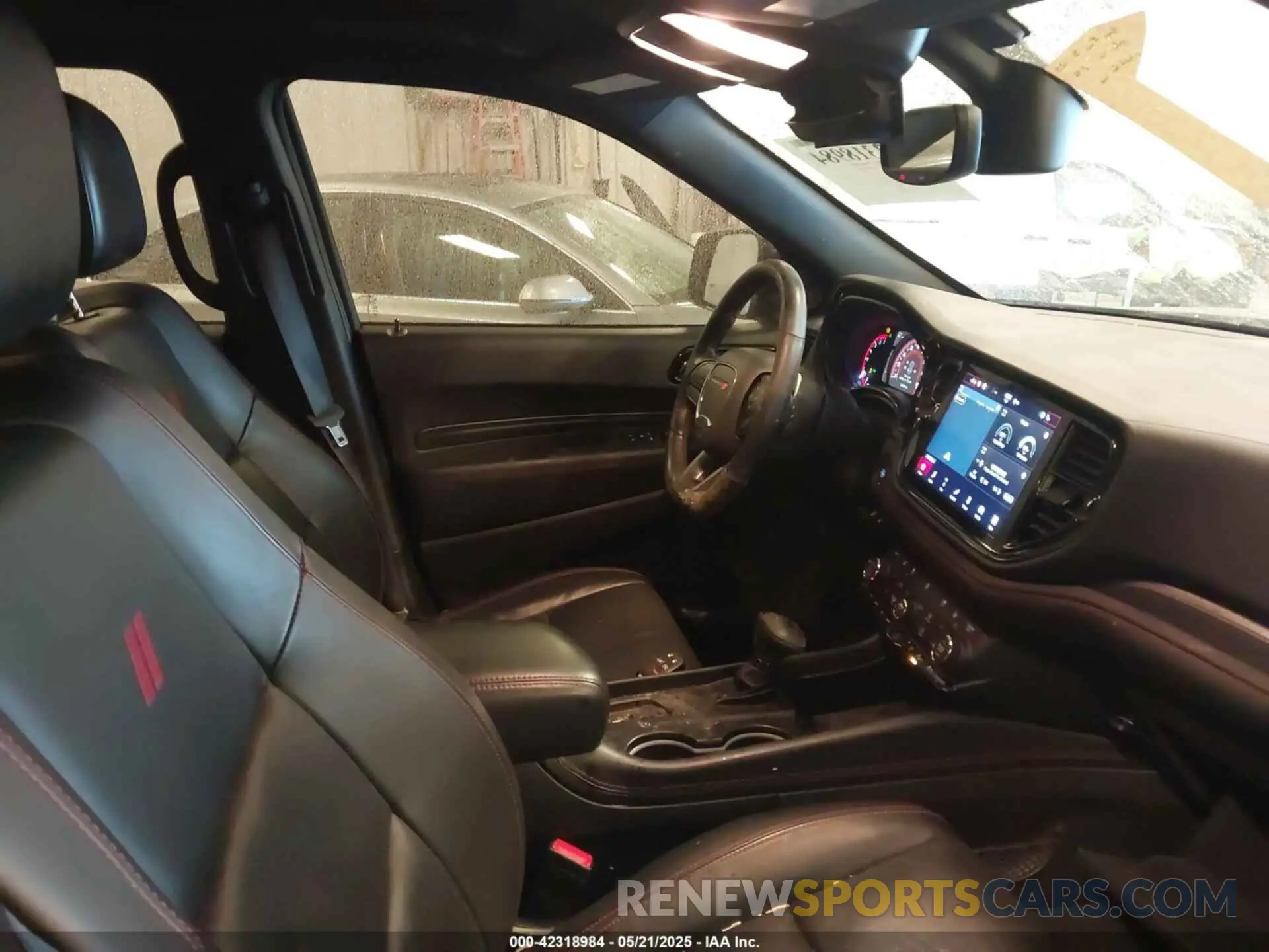 5 fotografías del automóvil dañado 1C4SDJCT7NC105441 DODGE DURANGO 2022