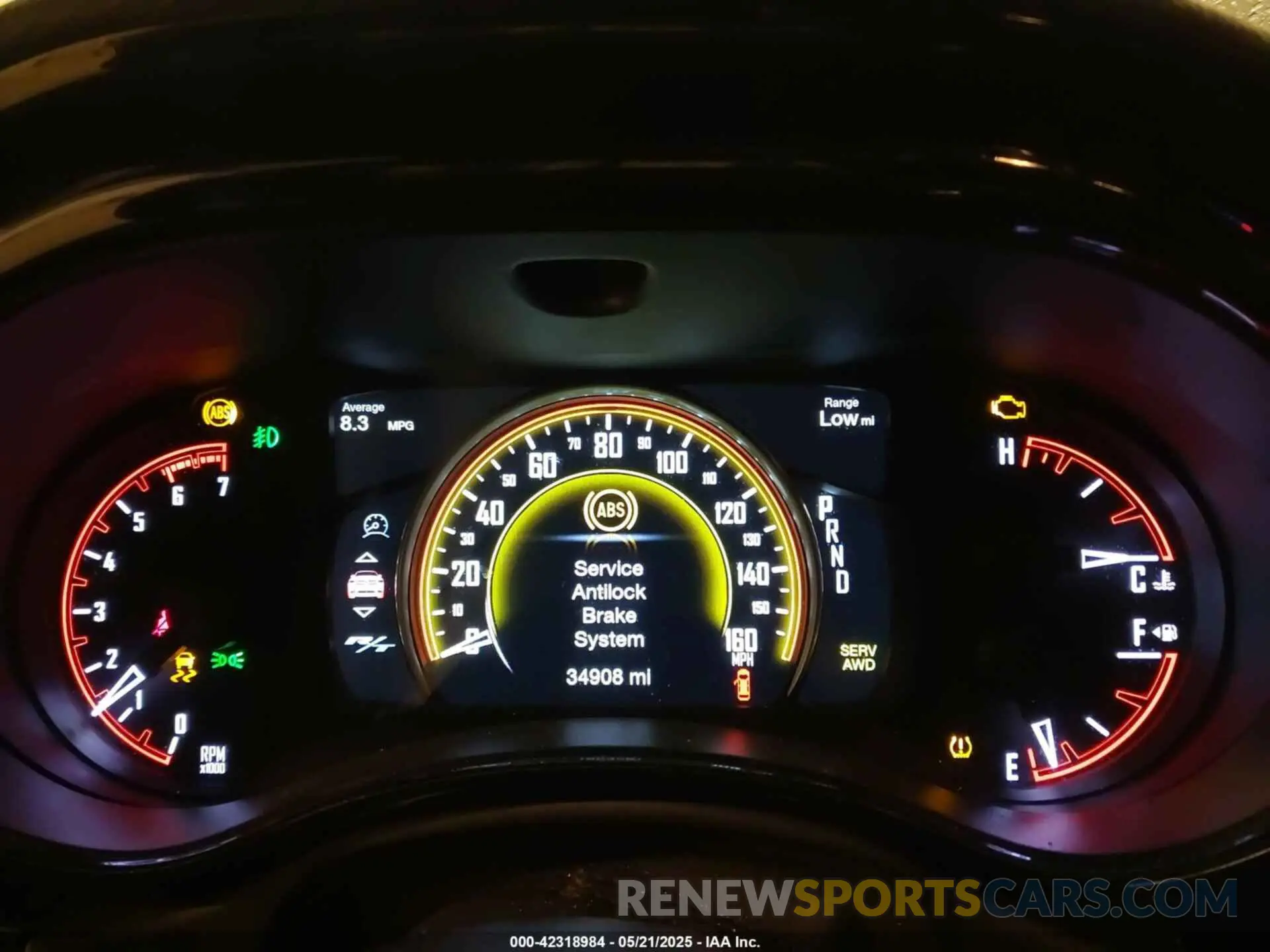7 fotografías del automóvil dañado 1C4SDJCT7NC105441 DODGE DURANGO 2022