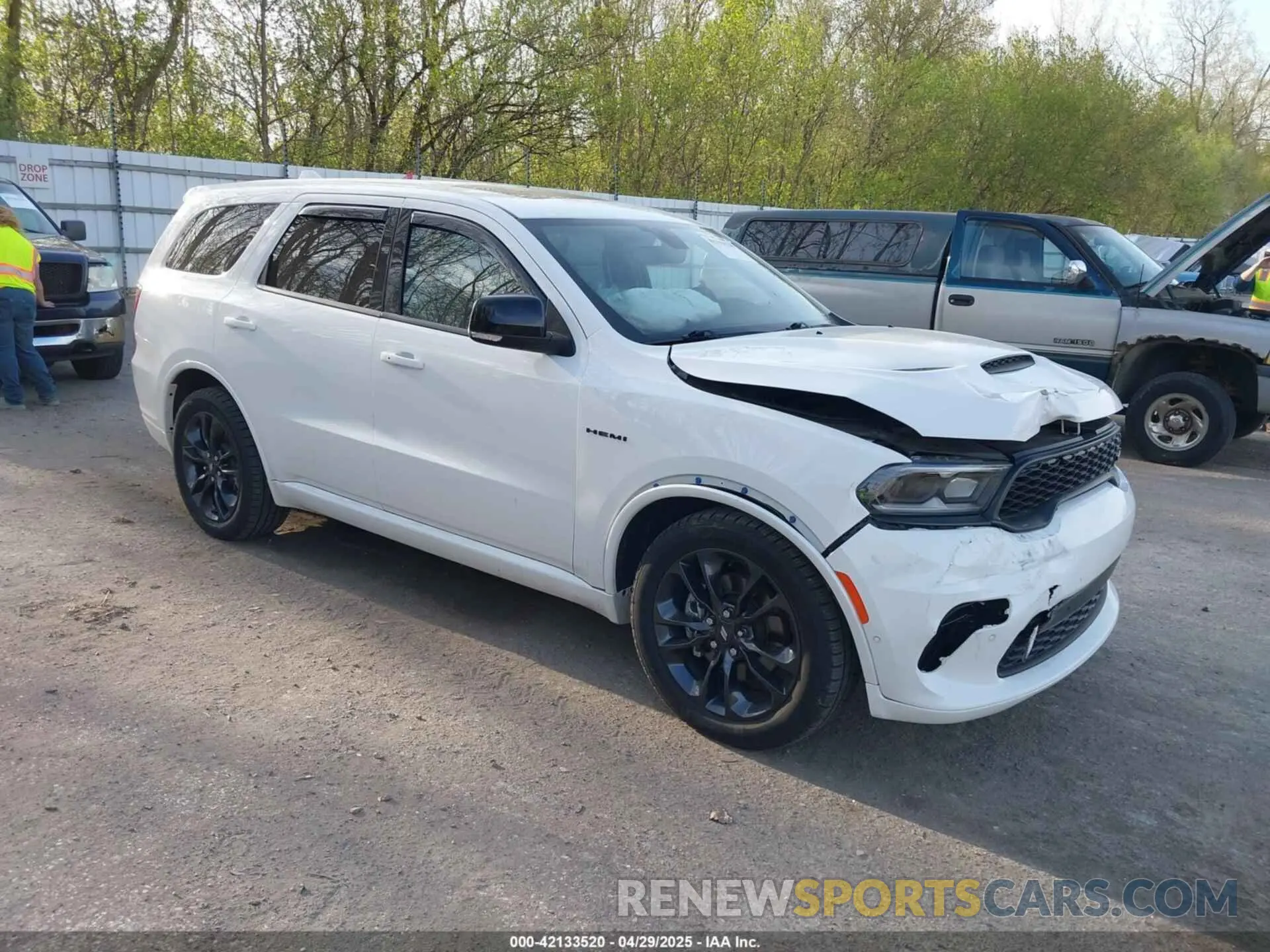 1 fotografías del automóvil dañado 1C4SDJCT8NC221294 DODGE DURANGO 2022