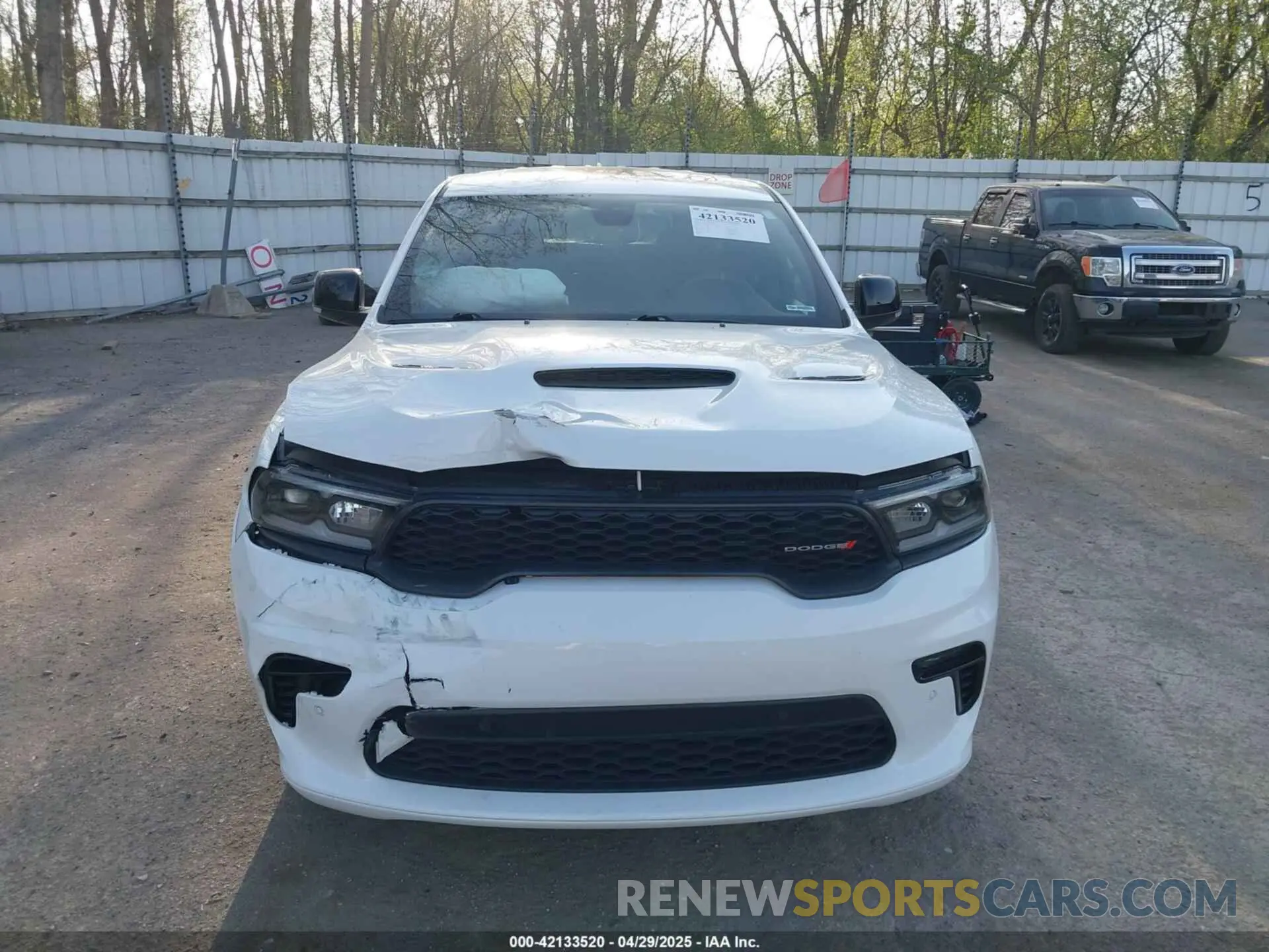 12 fotografías del automóvil dañado 1C4SDJCT8NC221294 DODGE DURANGO 2022