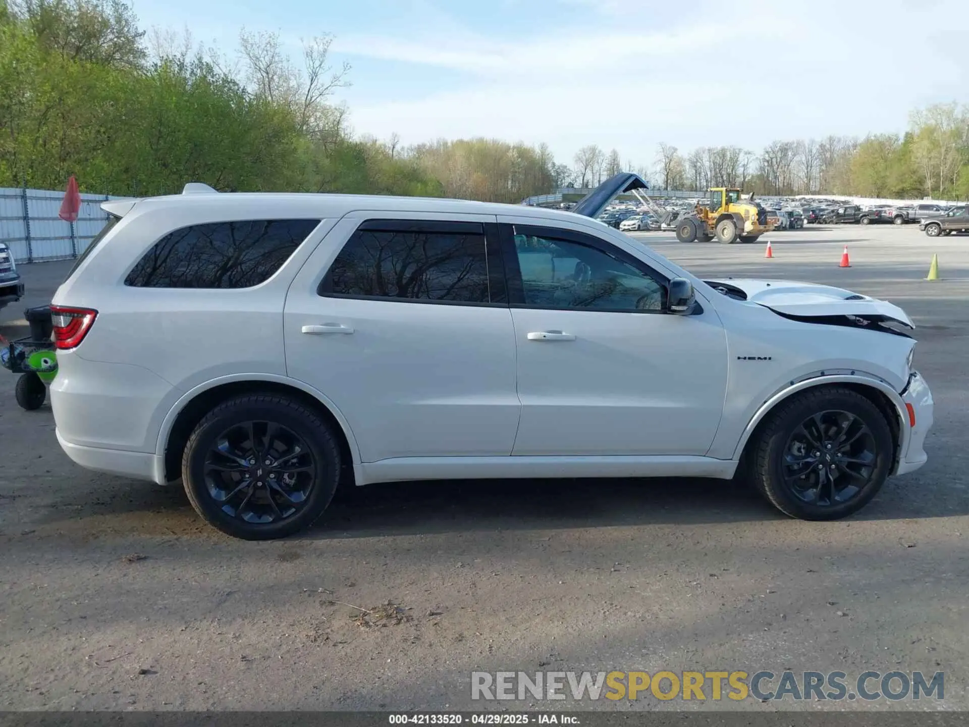 13 fotografías del automóvil dañado 1C4SDJCT8NC221294 DODGE DURANGO 2022