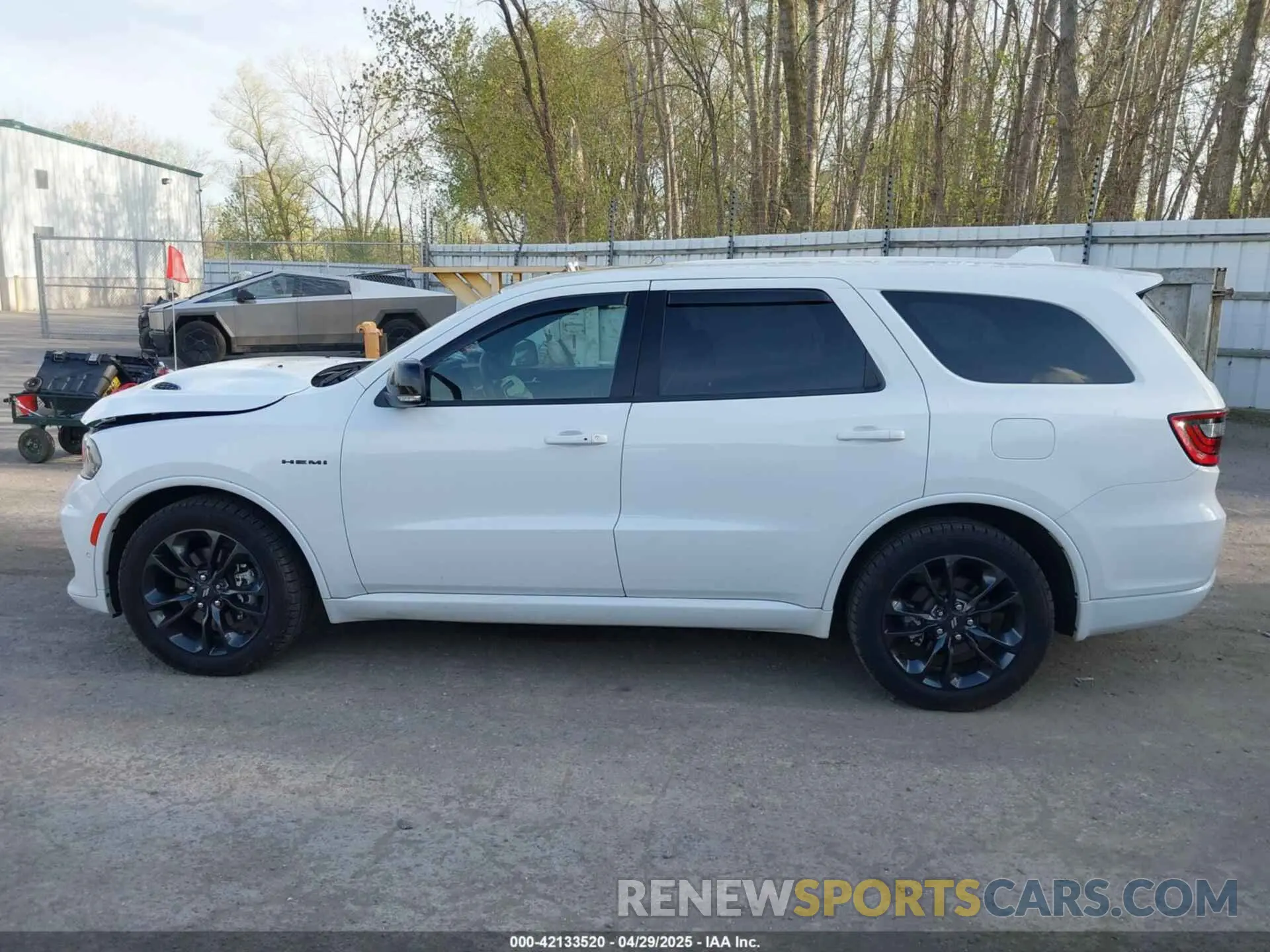 14 fotografías del automóvil dañado 1C4SDJCT8NC221294 DODGE DURANGO 2022
