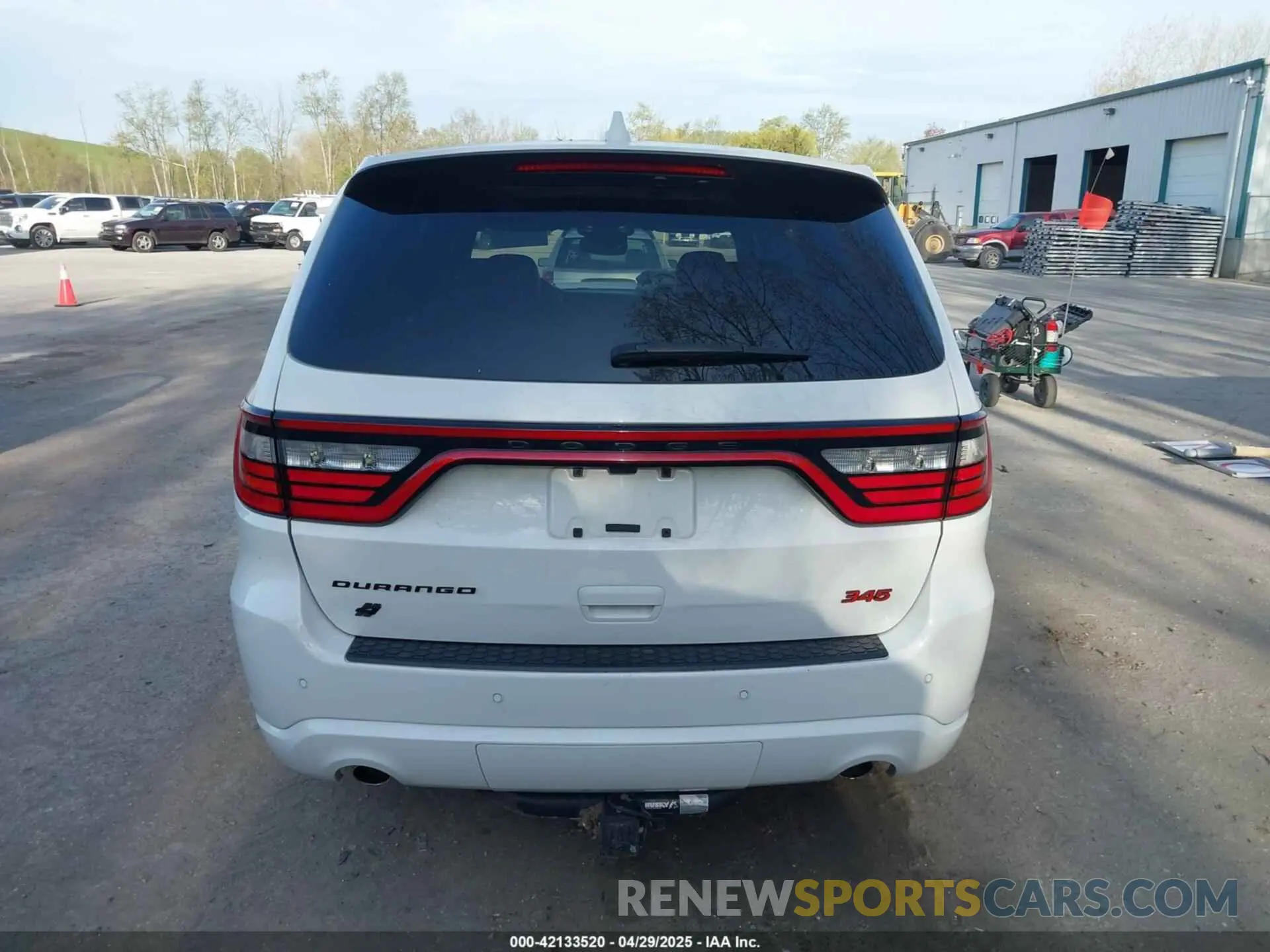 16 fotografías del automóvil dañado 1C4SDJCT8NC221294 DODGE DURANGO 2022