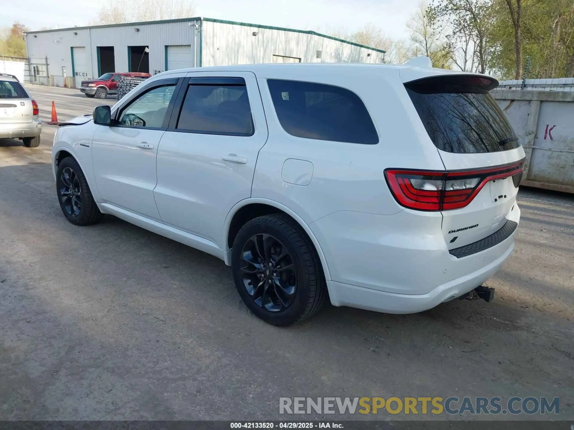 3 fotografías del automóvil dañado 1C4SDJCT8NC221294 DODGE DURANGO 2022