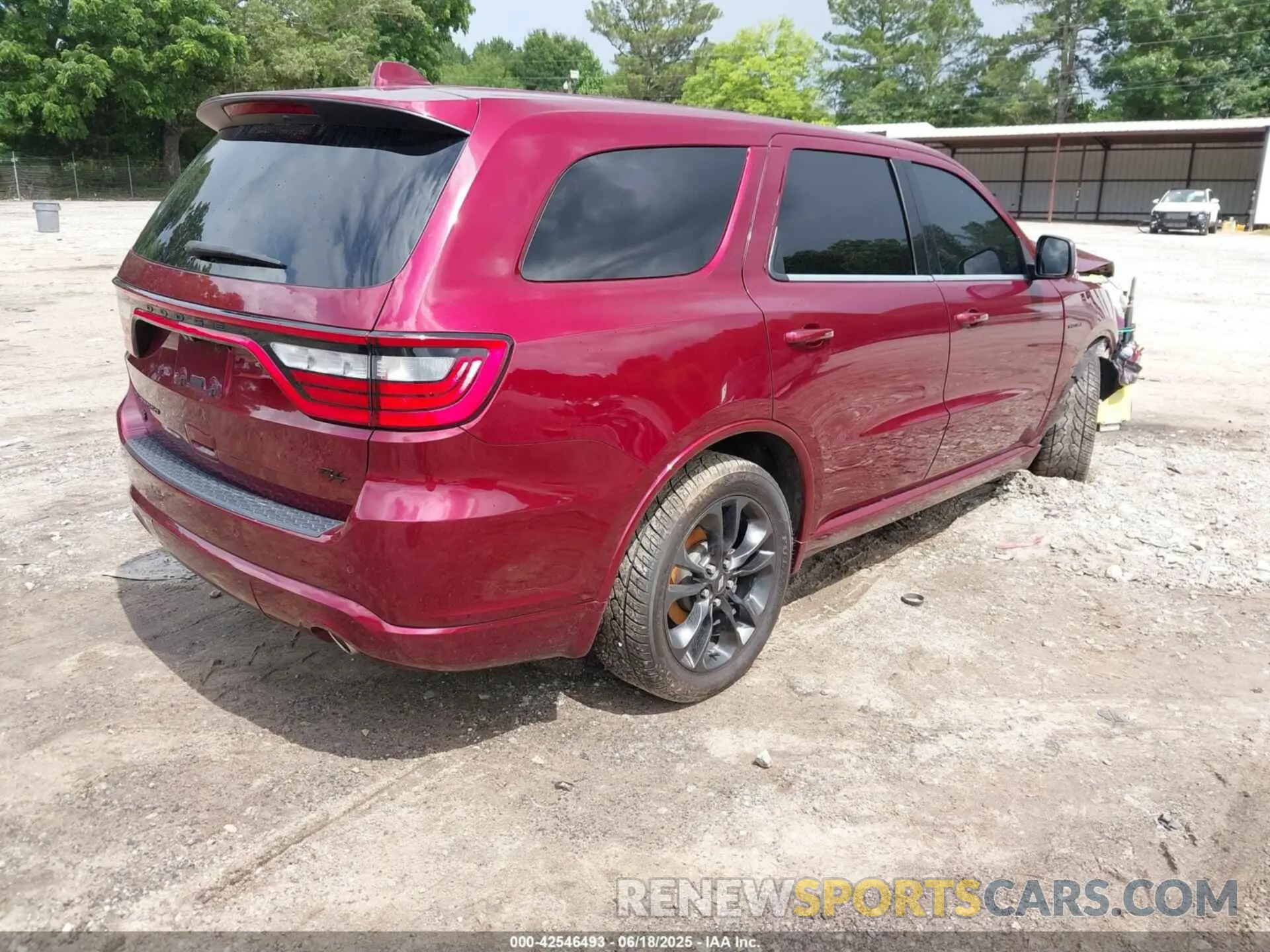 4 fotografías del automóvil dañado 1C4SDJCT9NC223099 DODGE DURANGO 2022