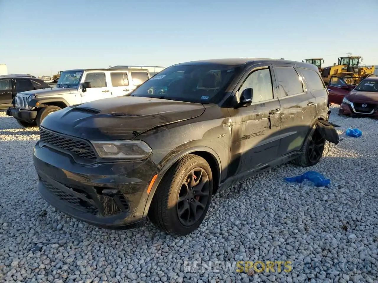 1 fotografías del automóvil dañado 1C4SDJGJ1NC158760 DODGE DURANGO 2022