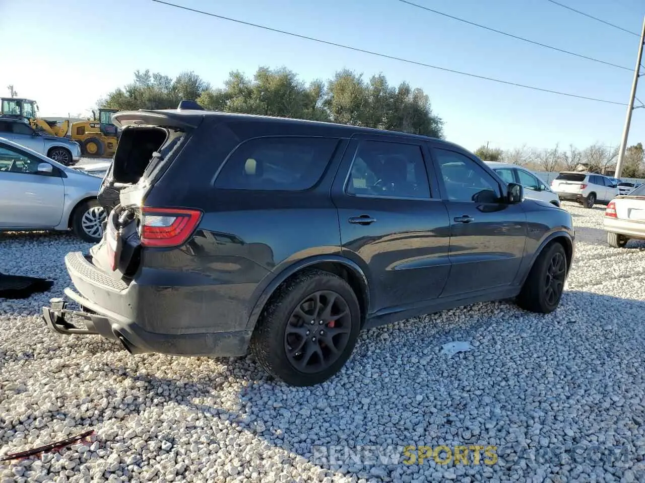 3 fotografías del automóvil dañado 1C4SDJGJ1NC158760 DODGE DURANGO 2022