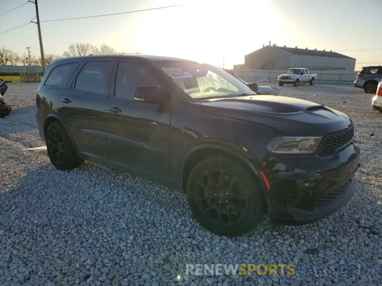 4 fotografías del automóvil dañado 1C4SDJGJ1NC158760 DODGE DURANGO 2022
