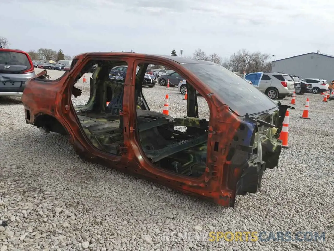 4 fotografías del automóvil dañado 1C4SDJGJ1NC182153 DODGE DURANGO 2022