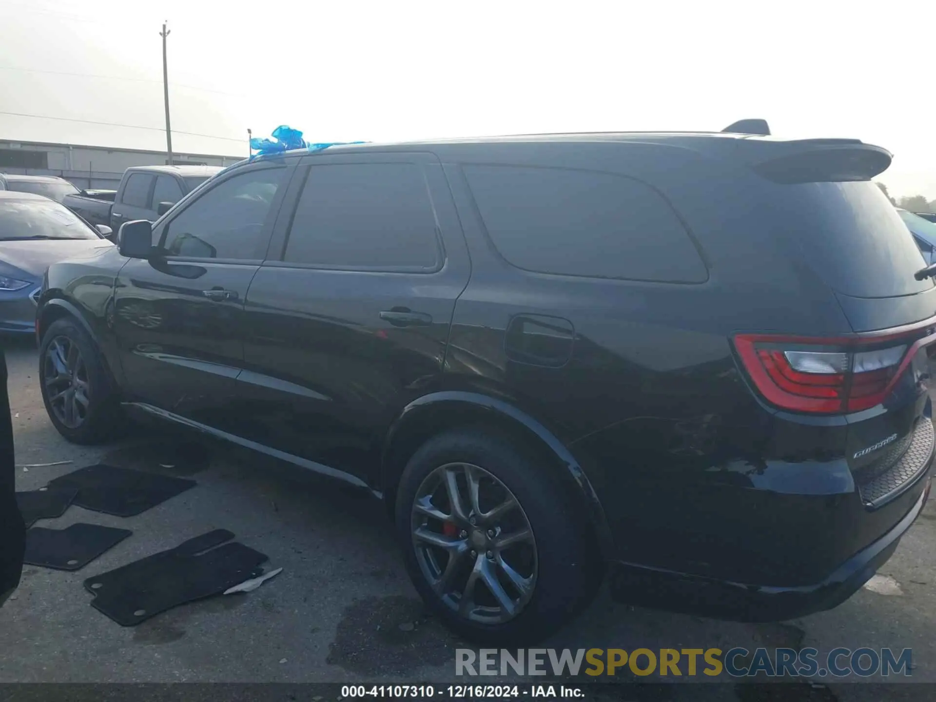 13 fotografías del automóvil dañado 1C4SDJGJXNC135543 DODGE DURANGO 2022